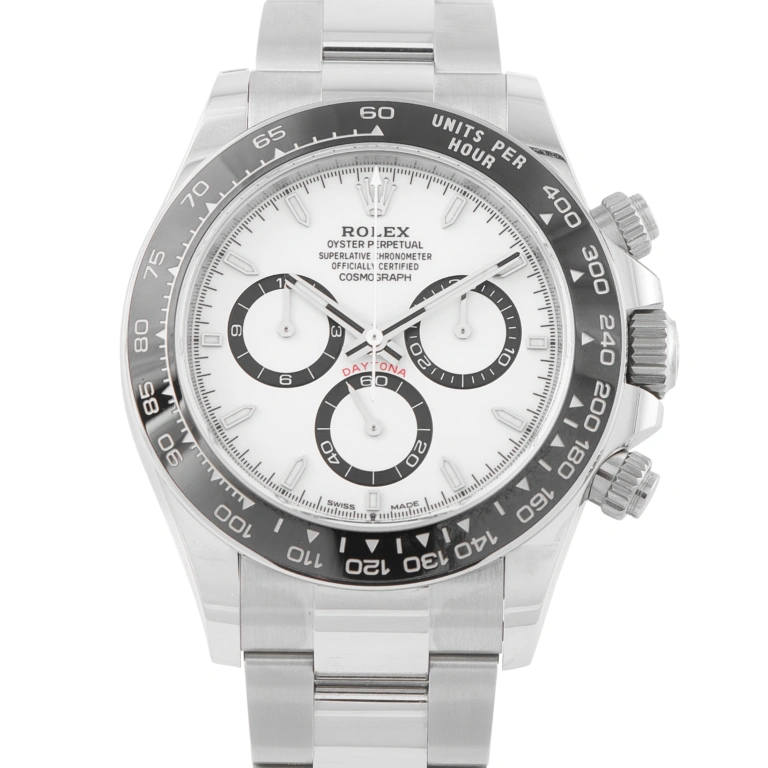 Rolex Daytona White Dial Steel Watch 126500