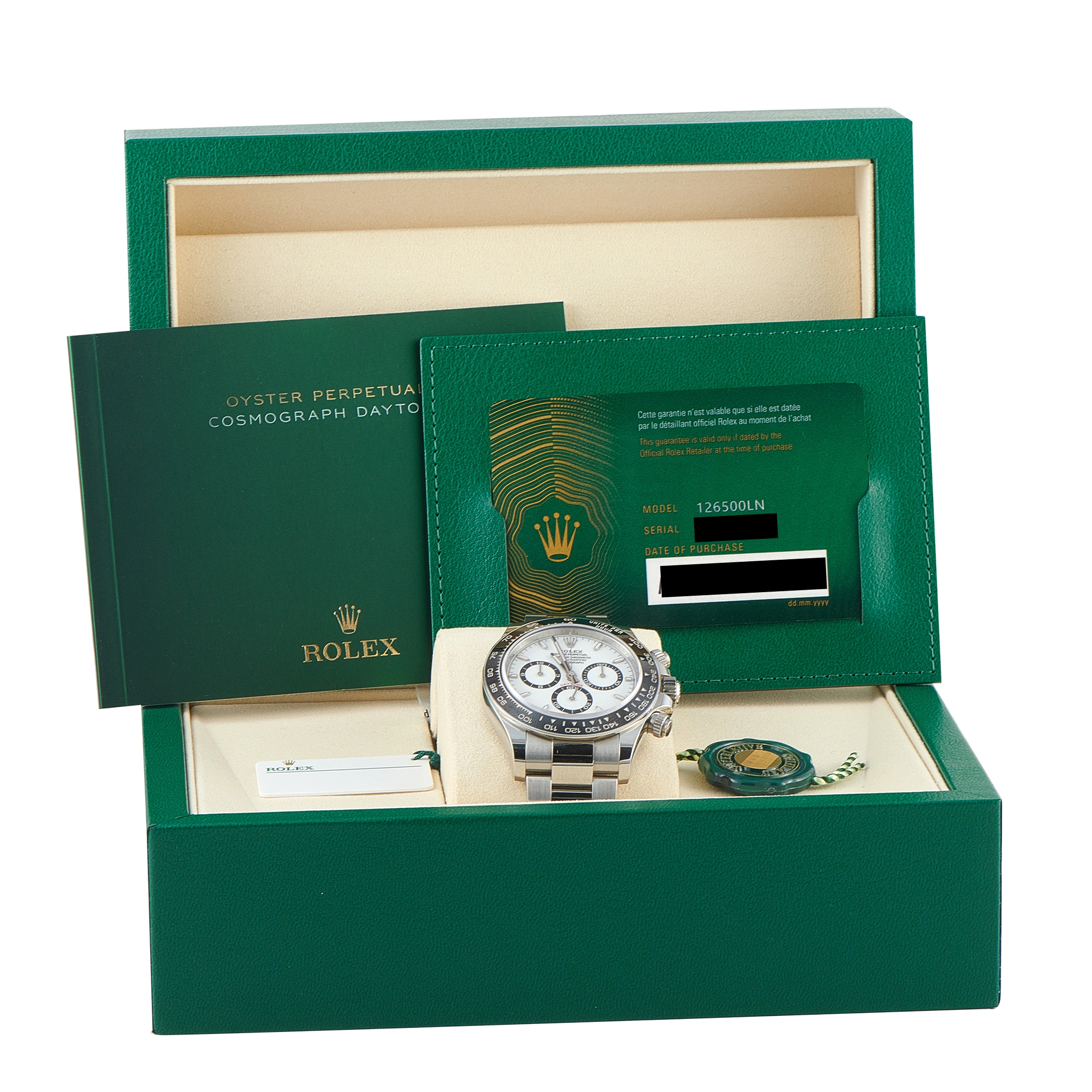 Rolex Daytona White Dial Steel Watch 126500 - Image 5