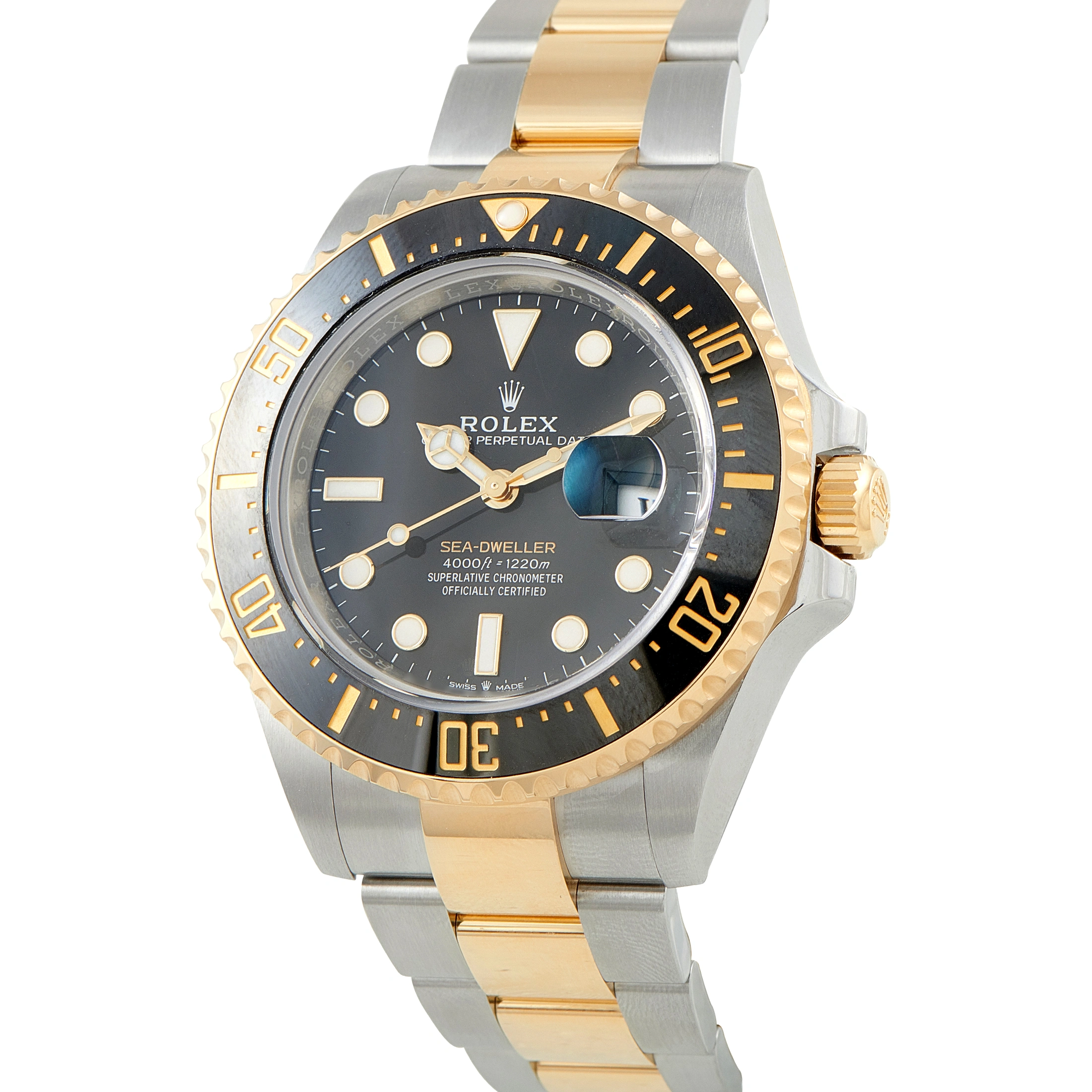 Rolex Sea-Dweller Two-Tone Watch 126603 - Image 2
