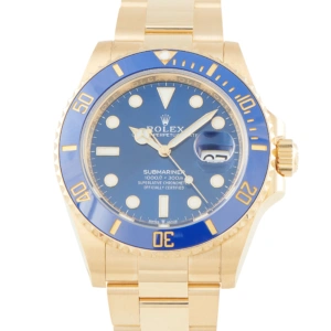 Rolex Submariner Date Yellow Gold Watch 126618LB
