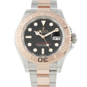 Rolex Yacht-Master Black Dial Two-Tone Watch 126621