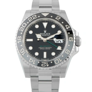 Rolex GMT-Master II Bruce Wayne Steel Oyster Watch 126710GRNR