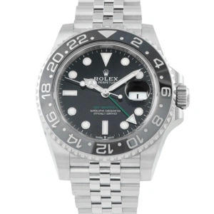 Rolex GMT-Master II Bruce Wayne Steel Jubilee Watch 126710GRNR