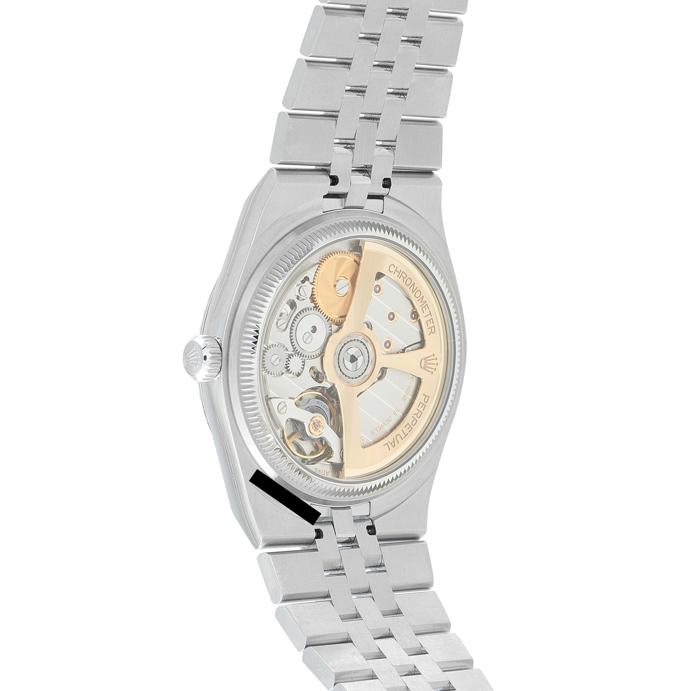 Rolex Land-Dweller 36 Steel Flat Jubilee Watch 127234 - Image 3