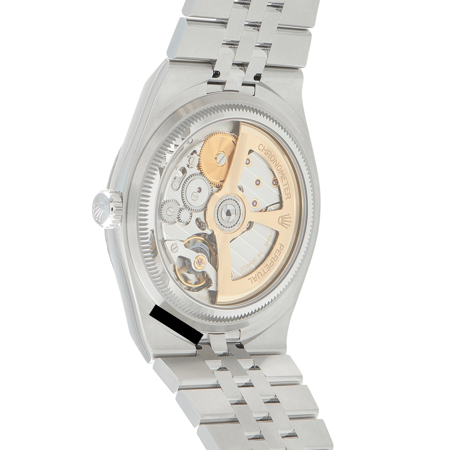 Rolex Land-Dweller 40 White Dial Steel Flat Jubilee Watch 127334 - Image 3