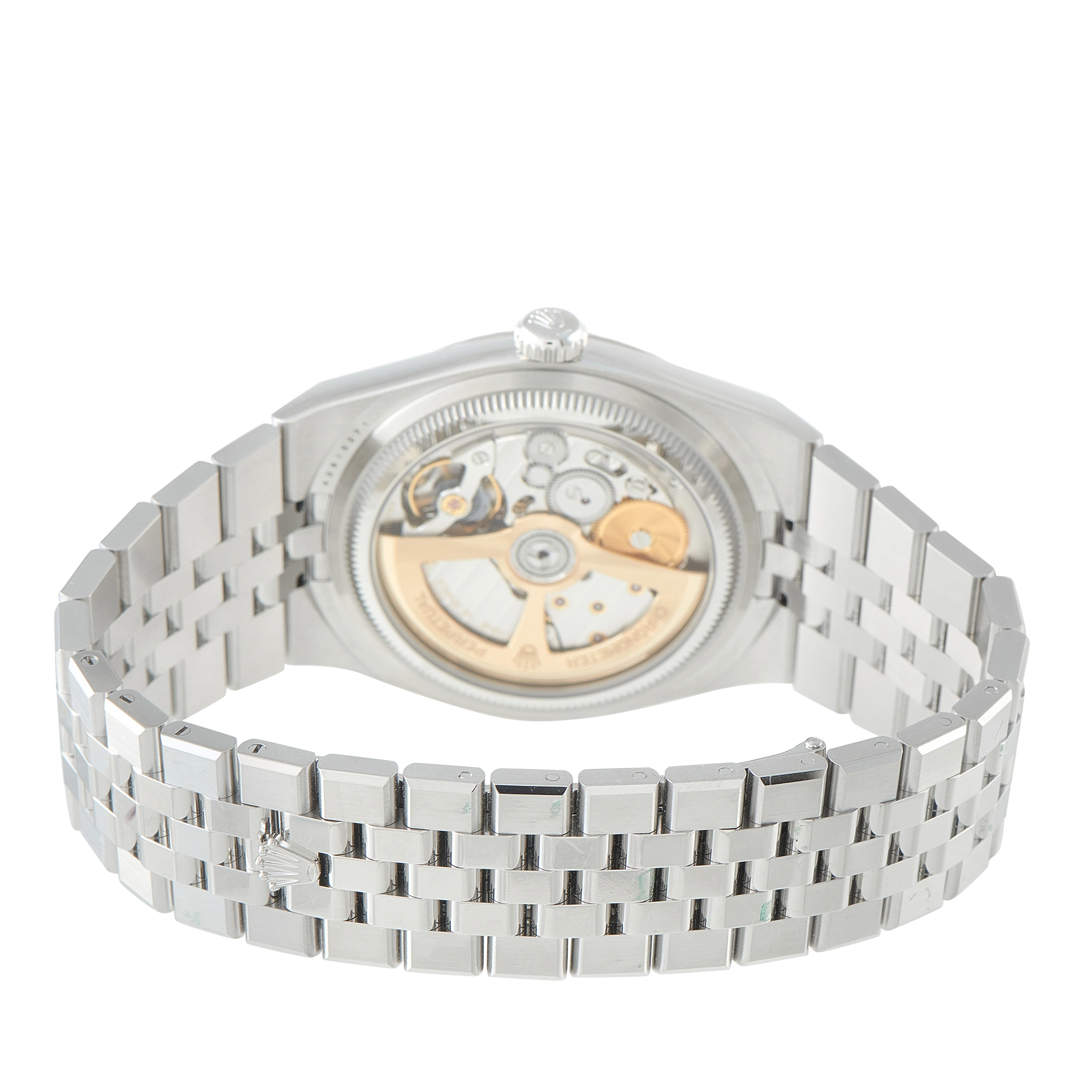 Rolex Land-Dweller 40 White Dial Steel Flat Jubilee Watch 127334 - Image 4