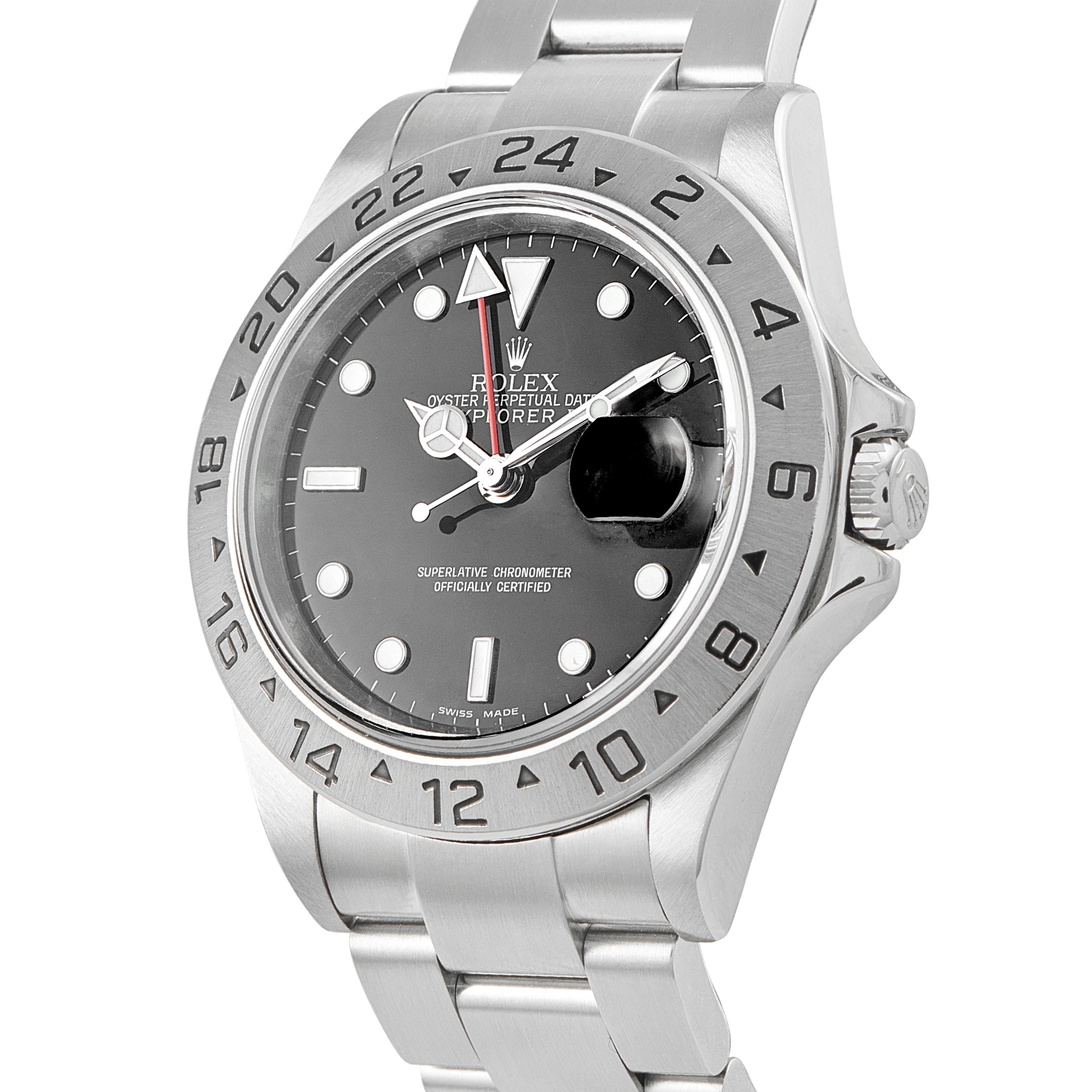 Rolex Explorer II Black Dial Steel Watch 16570 - Image 2