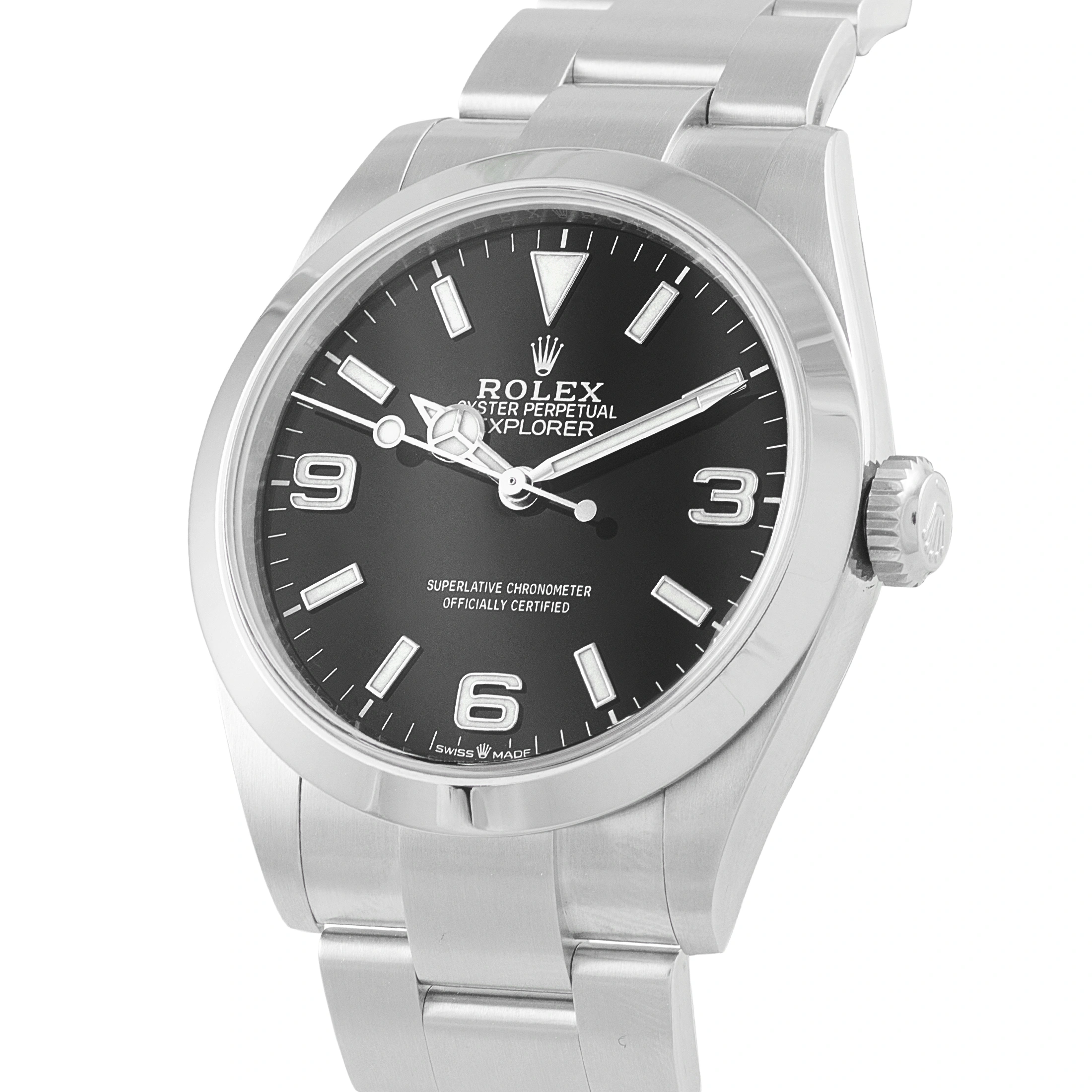 Rolex Explorer 40 Black Dial Steel Watch 224270 - Image 2