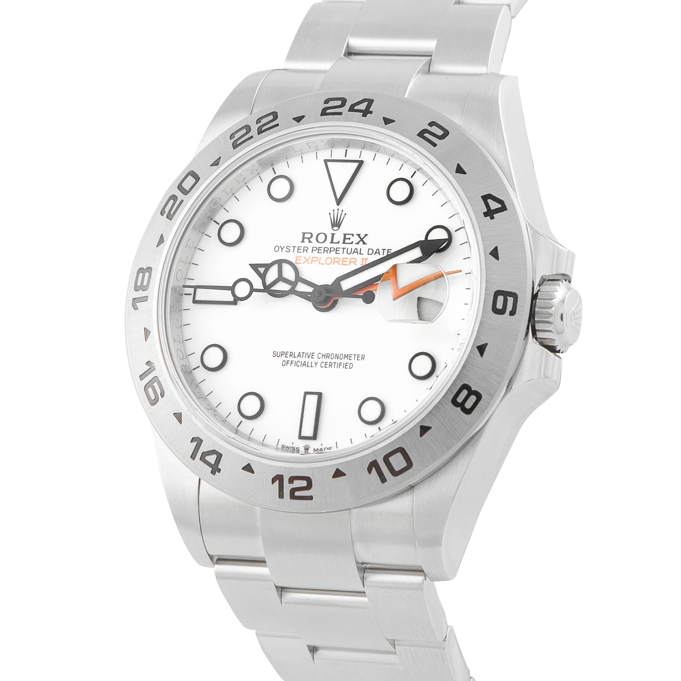 Rolex Explorer II Polar White Steel Watch 226570 - Image 2