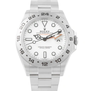 Rolex Explorer II Polar White Steel Watch 226570