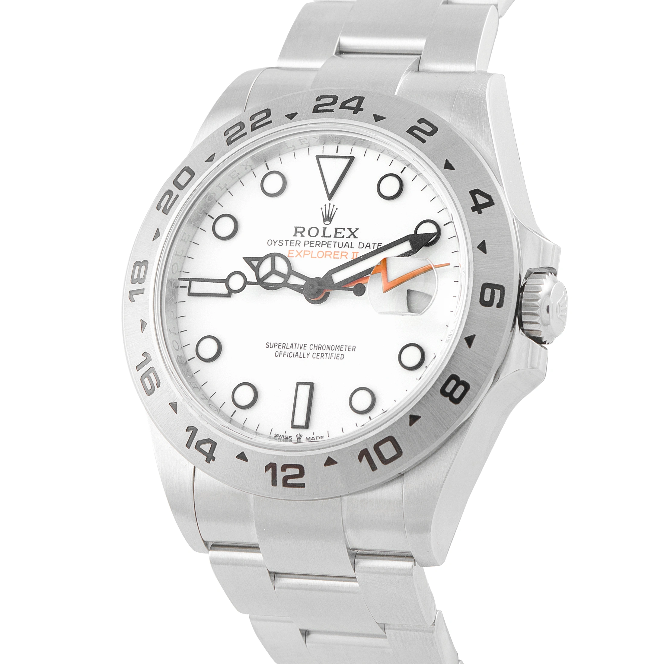 Rolex Explorer II Polar White Steel Watch 226570 - Image 2