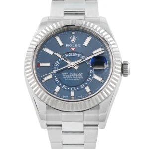 Rolex Sky-Dweller Blue Dial Steel Oyster Watch 326934