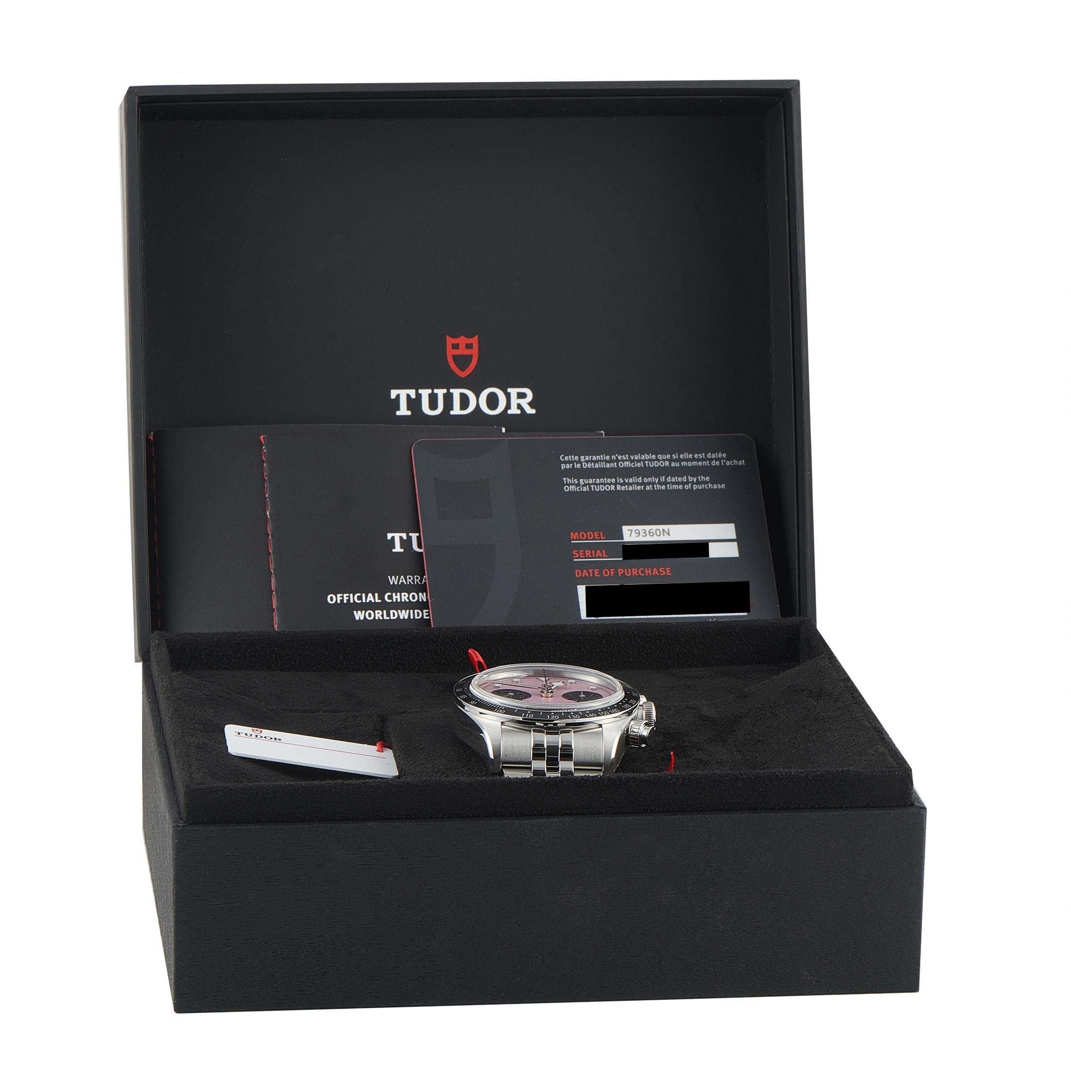 Tudor Black Bay Chrono Pink Dial Steel Watch 79360N-0019 - Image 5