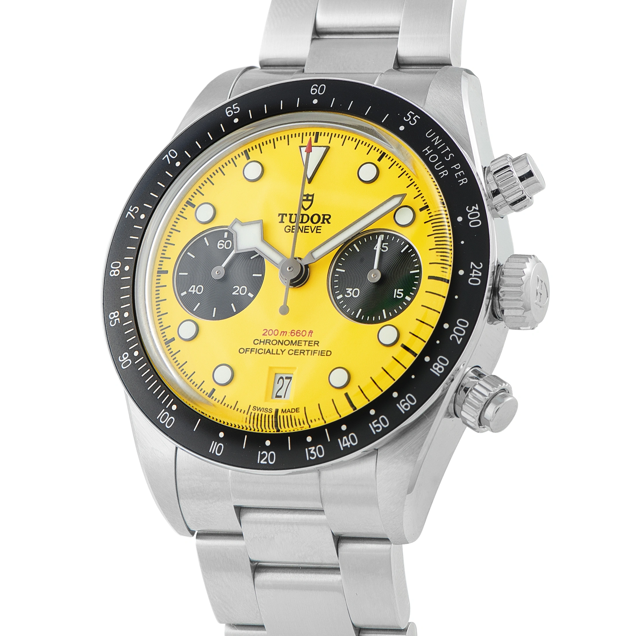 Tudor Black Bay Chronograph Bumblebee Steel Watch M79310N-0001 - Image 2