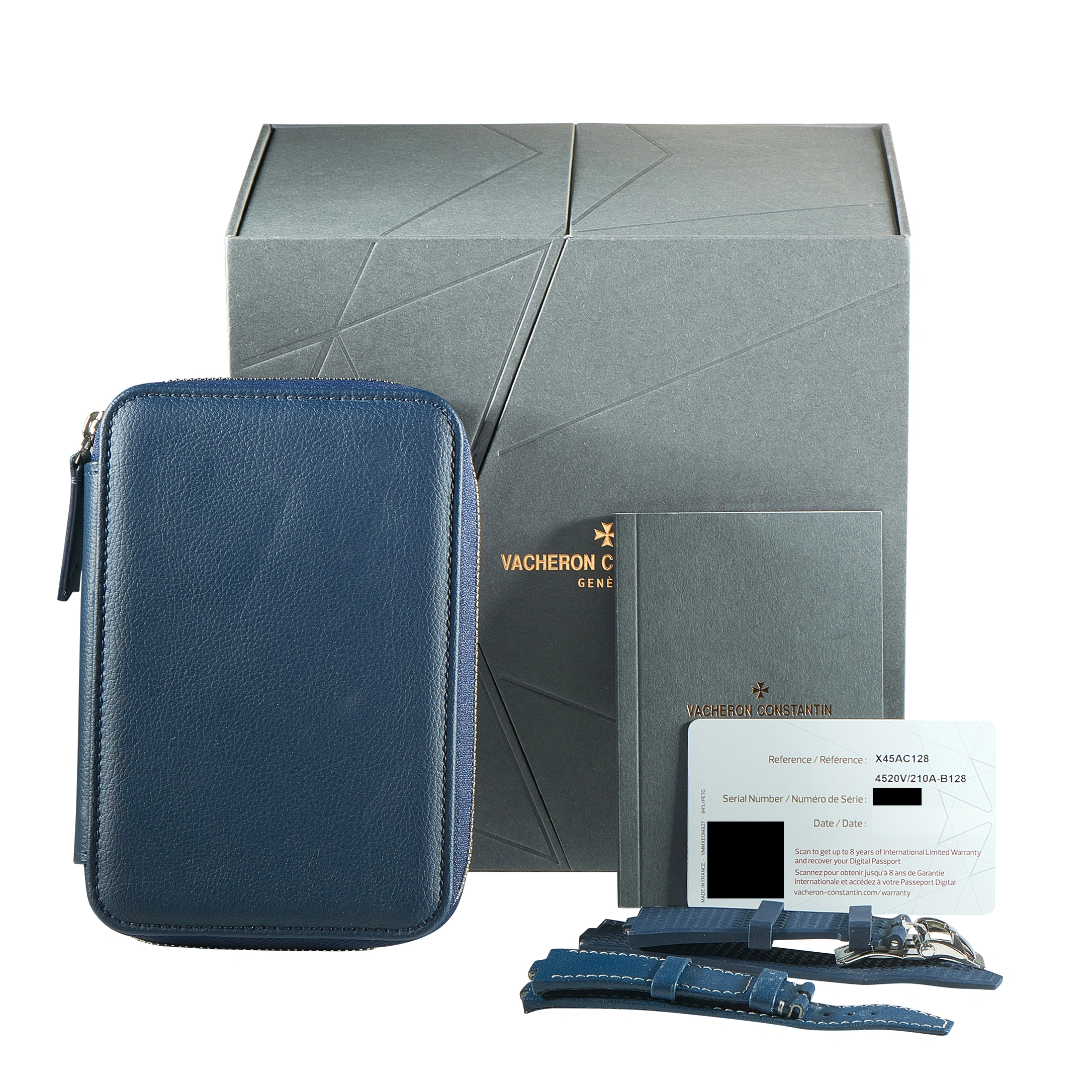 Vacheron Constantin Overseas Blue Dial Steel Watch 4520V/210A-B128 - Image 5