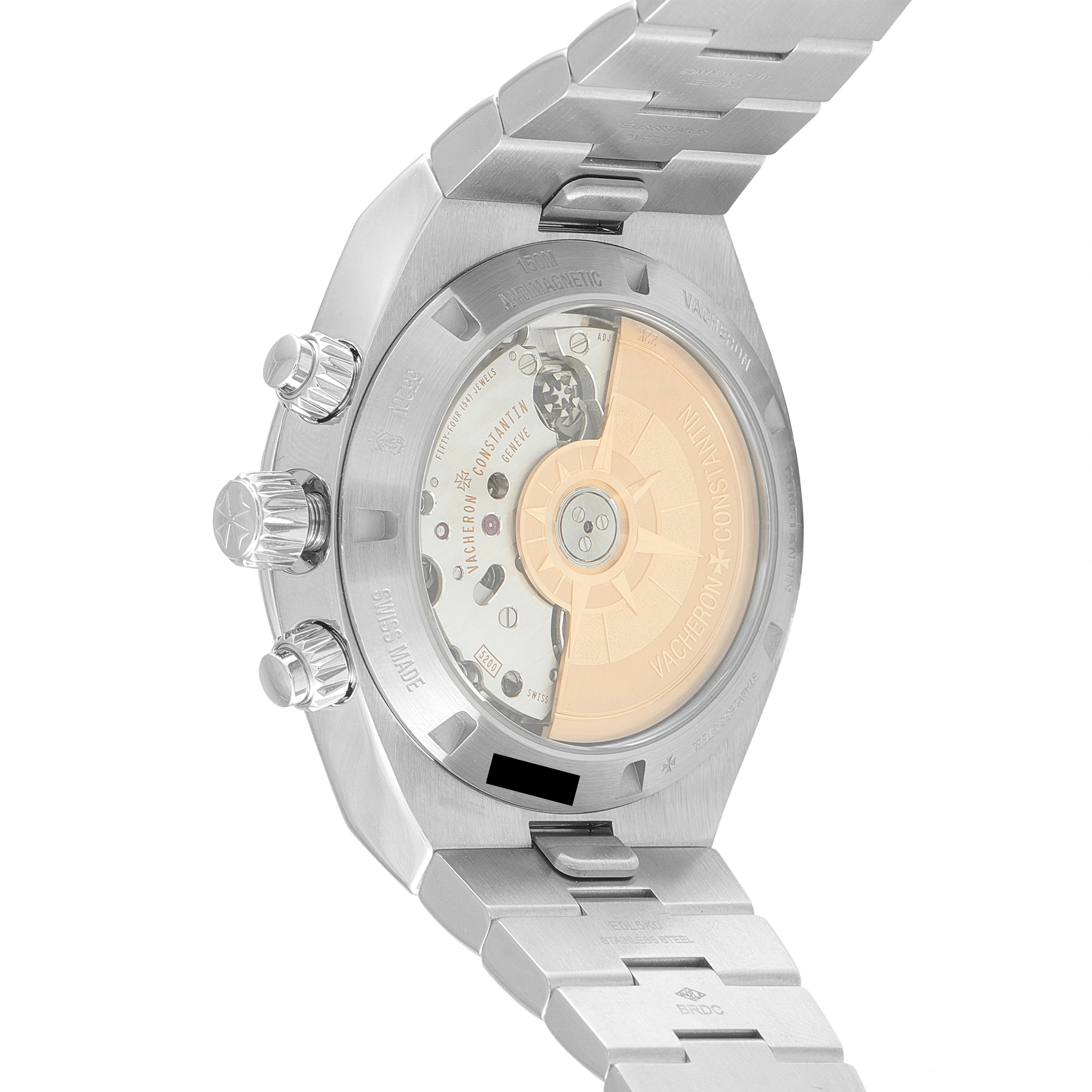 Vacheron Constantin Overseas Chronograph Panda Dial Steel Watch 5520V/210A-B686 - Image 3