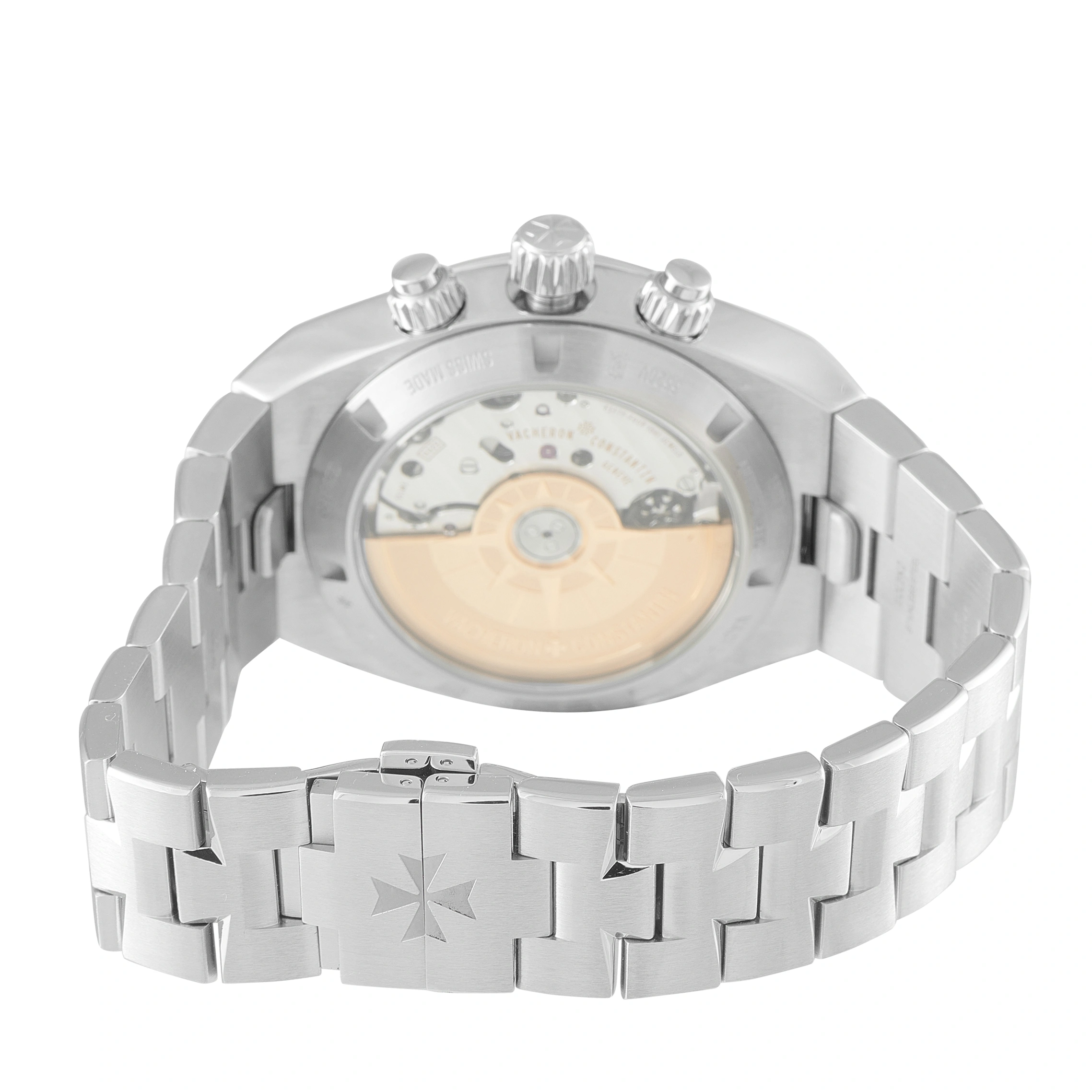 Vacheron Constantin Overseas Chronograph Panda Dial Steel Watch 5520V/210A-B686 - Image 4