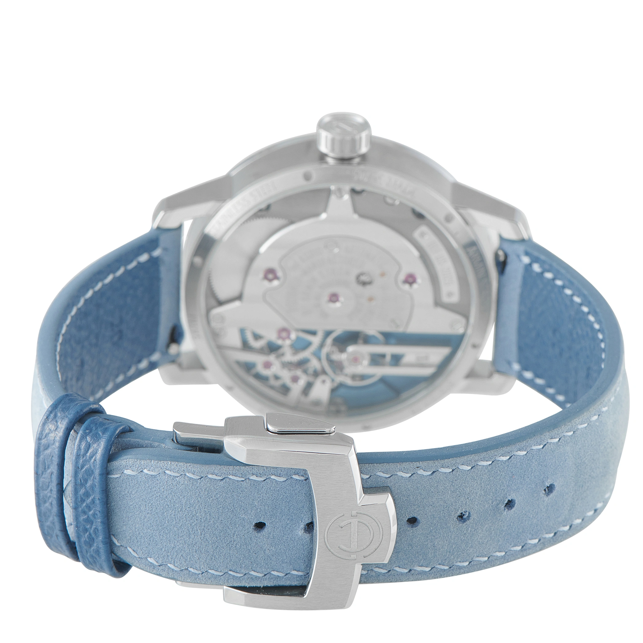 Armin Strom Gravity Equal Force Blue Dial Titanium Watch GEF US-2025 - Image 4
