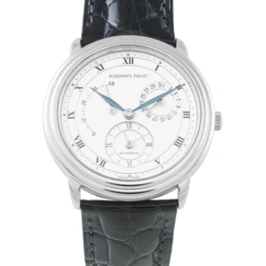 Audemars Piguet Jules Audemars Dual Time Platinum Watch 25685