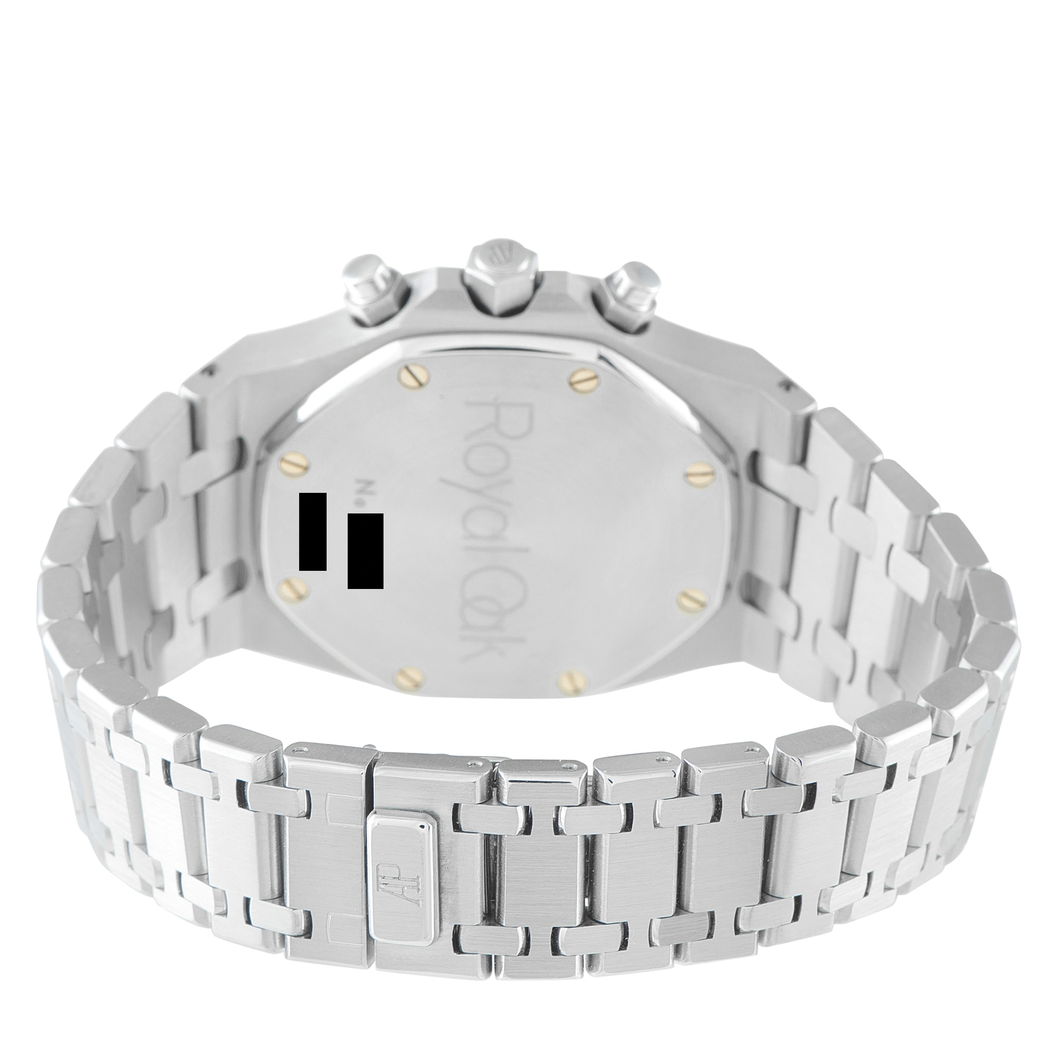 Audemars Piguet Royal Oak Chronograph White Dial Steel Watch 25860ST - Image 4
