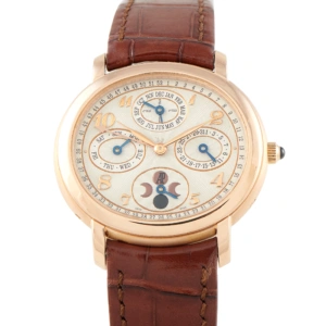 Audemars Piguet Millenary Quantieme Perpetual Silver Dial Rose Gold Watch 25899OR.OO.D067CR.01