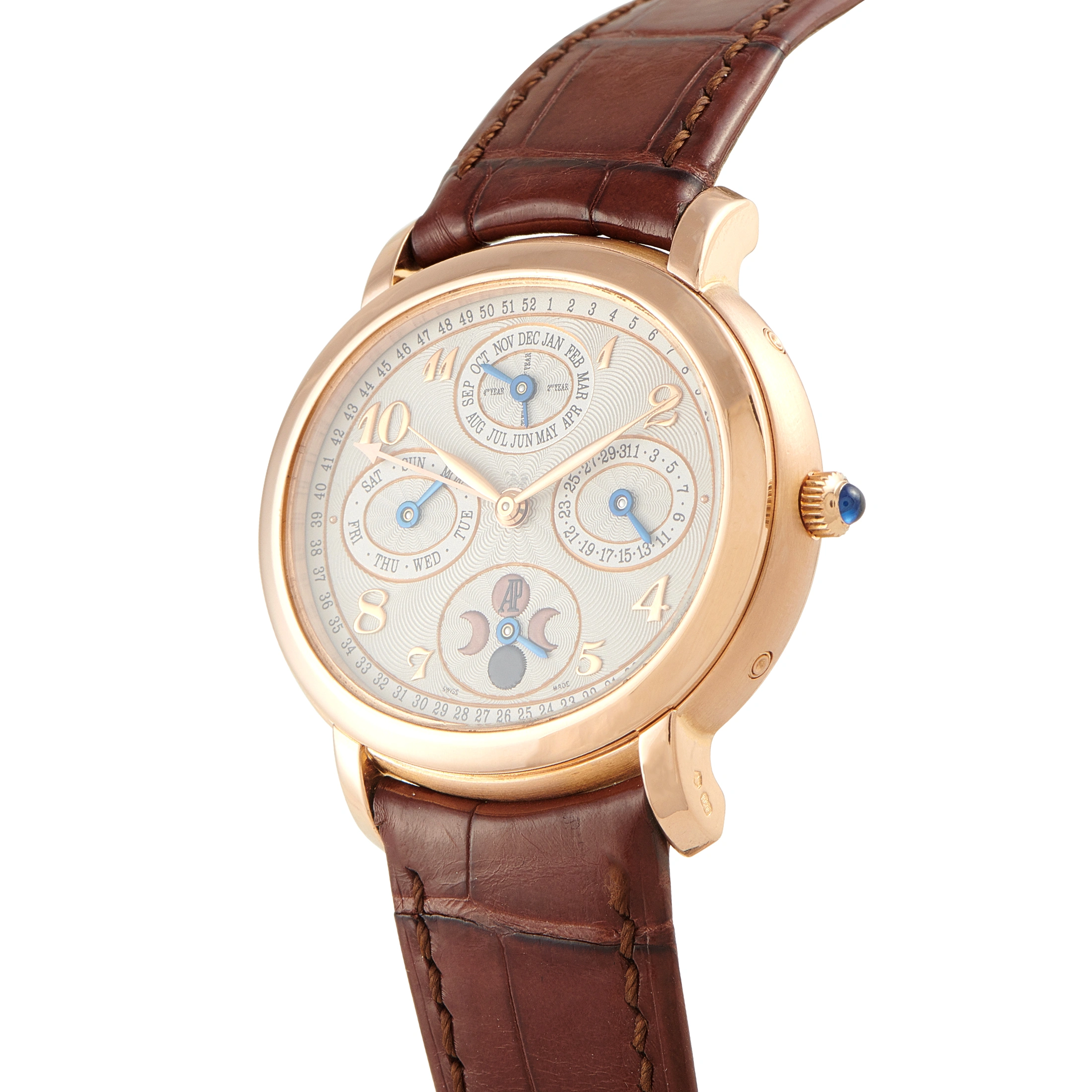 Audemars Piguet Millenary Quantieme Perpetual Silver Dial Rose Gold Watch 25899OR.OO.D067CR.01 - Image 2