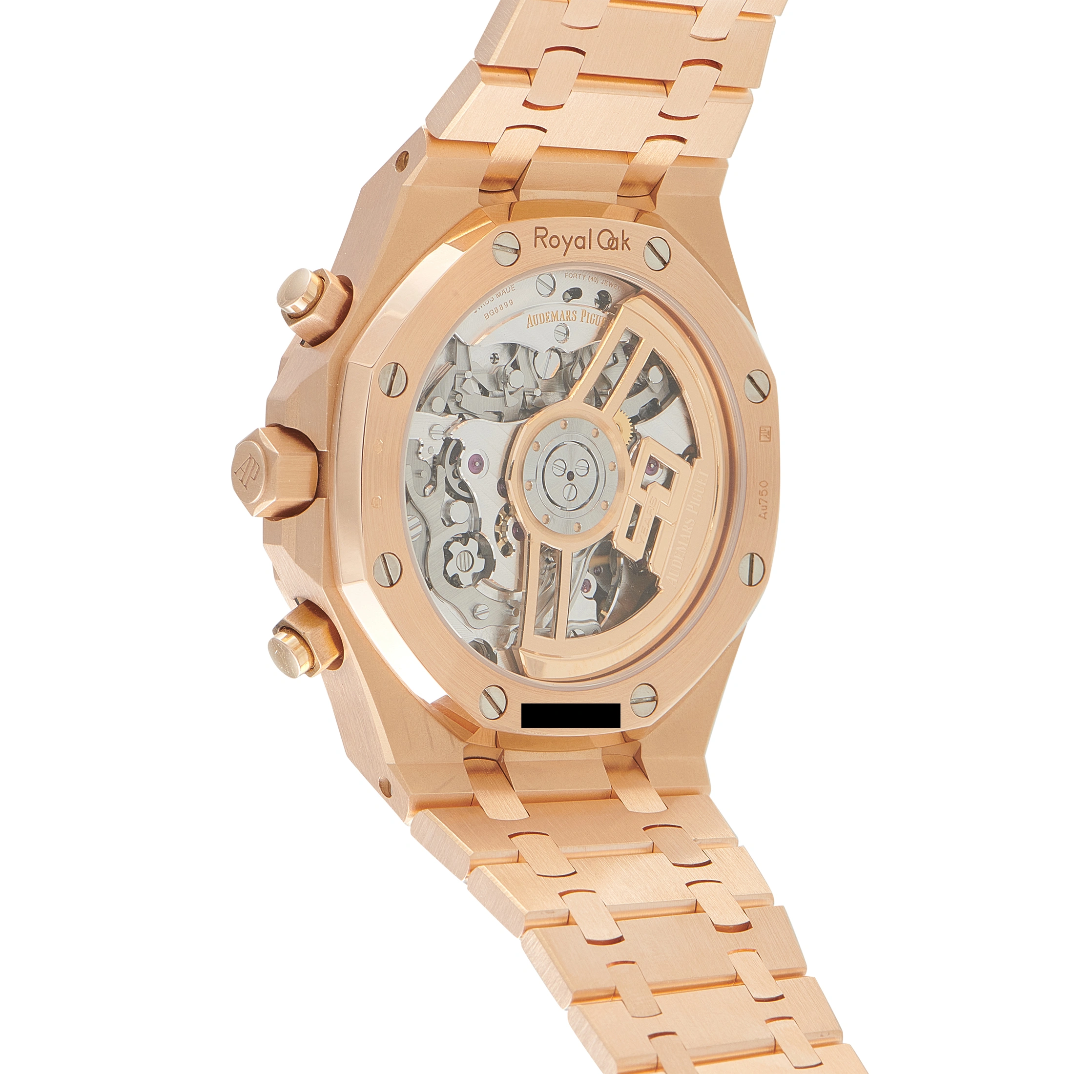 Audemars Piguet Royal Oak Chronograph Green Dial Rose Gold Watch 26240OR.OO.1320OR.04 - Image 3