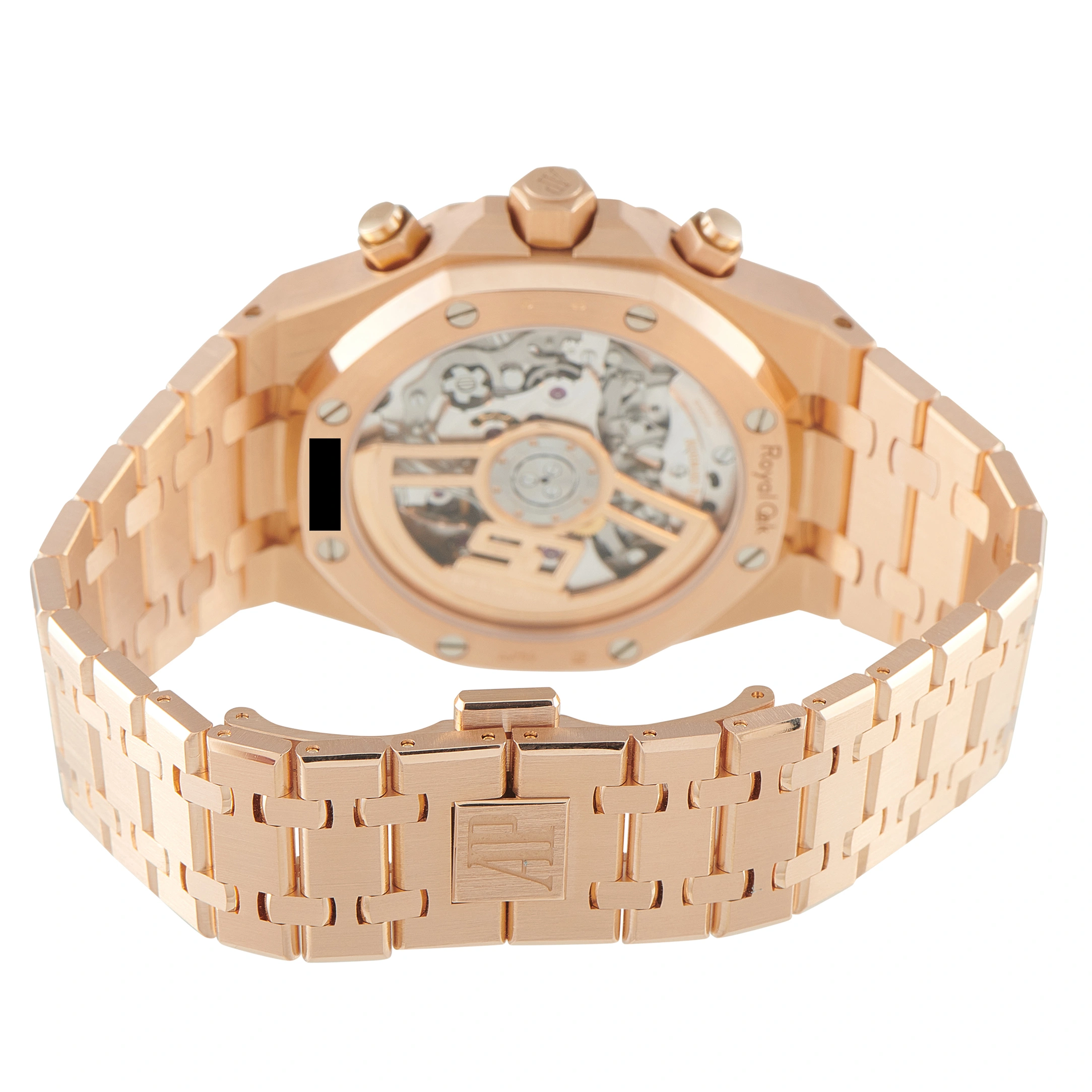 Audemars Piguet Royal Oak Chronograph Green Dial Rose Gold Watch 26240OR.OO.1320OR.04 - Image 4