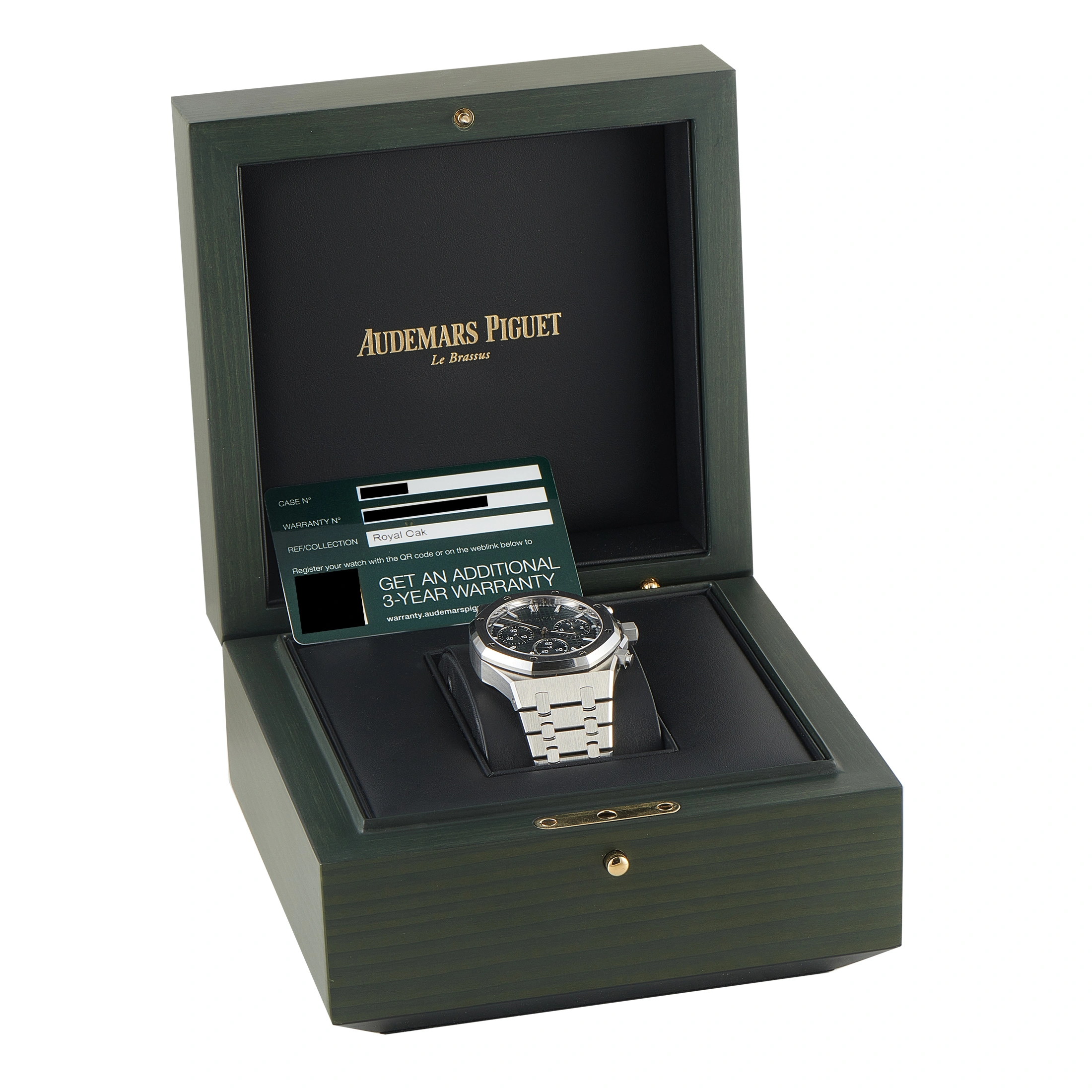 Audemars Piguet Royal Oak Chronograph Green Dial Steel Watch 26240ST.OO.1320ST.08 - Image 5