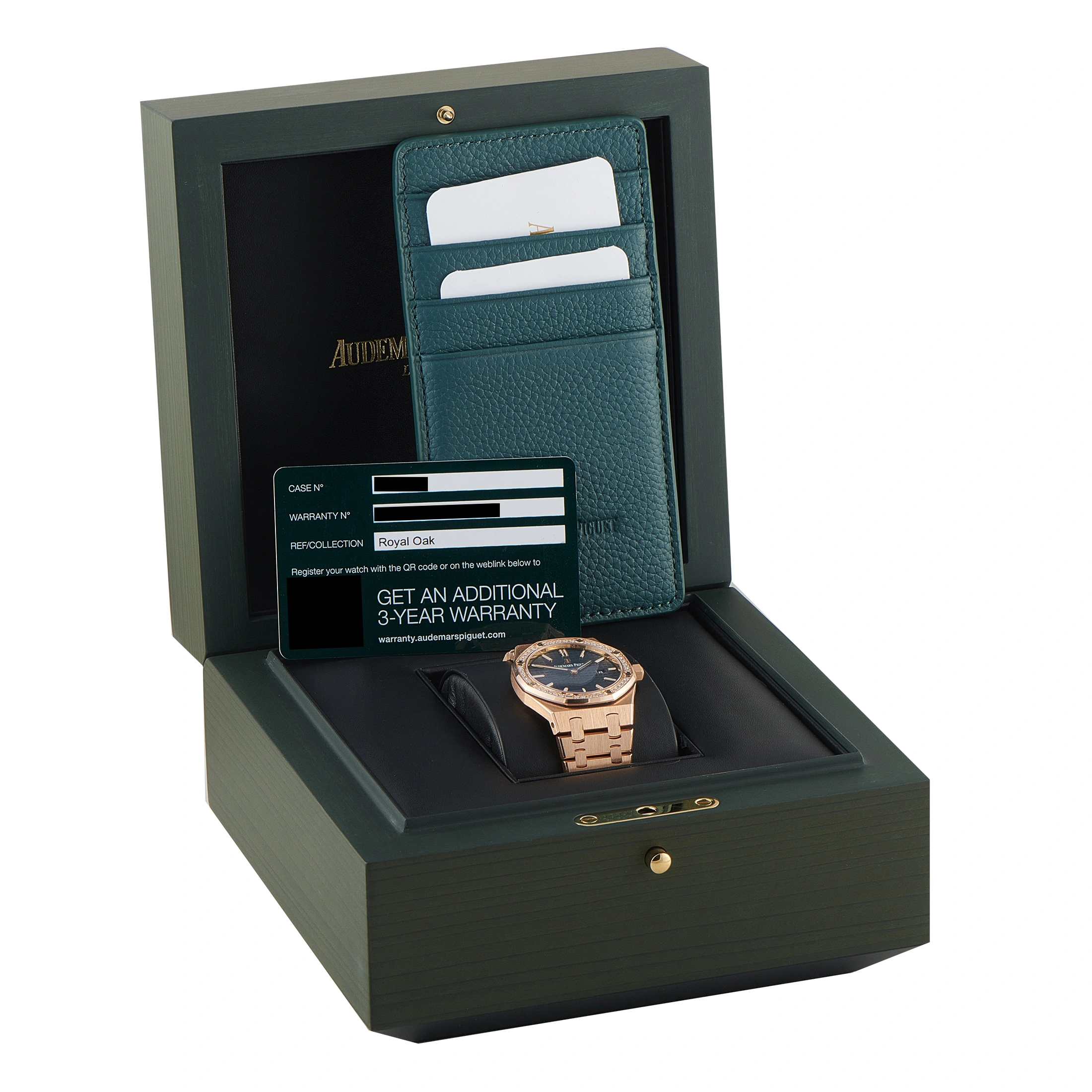 Audemars Piguet Royal Oak Quartz Diamond Rose Gold Watch 67651OR.ZZ.1261OR.02 67651OR.zz.1261O.02-A $56,000 - Image 5