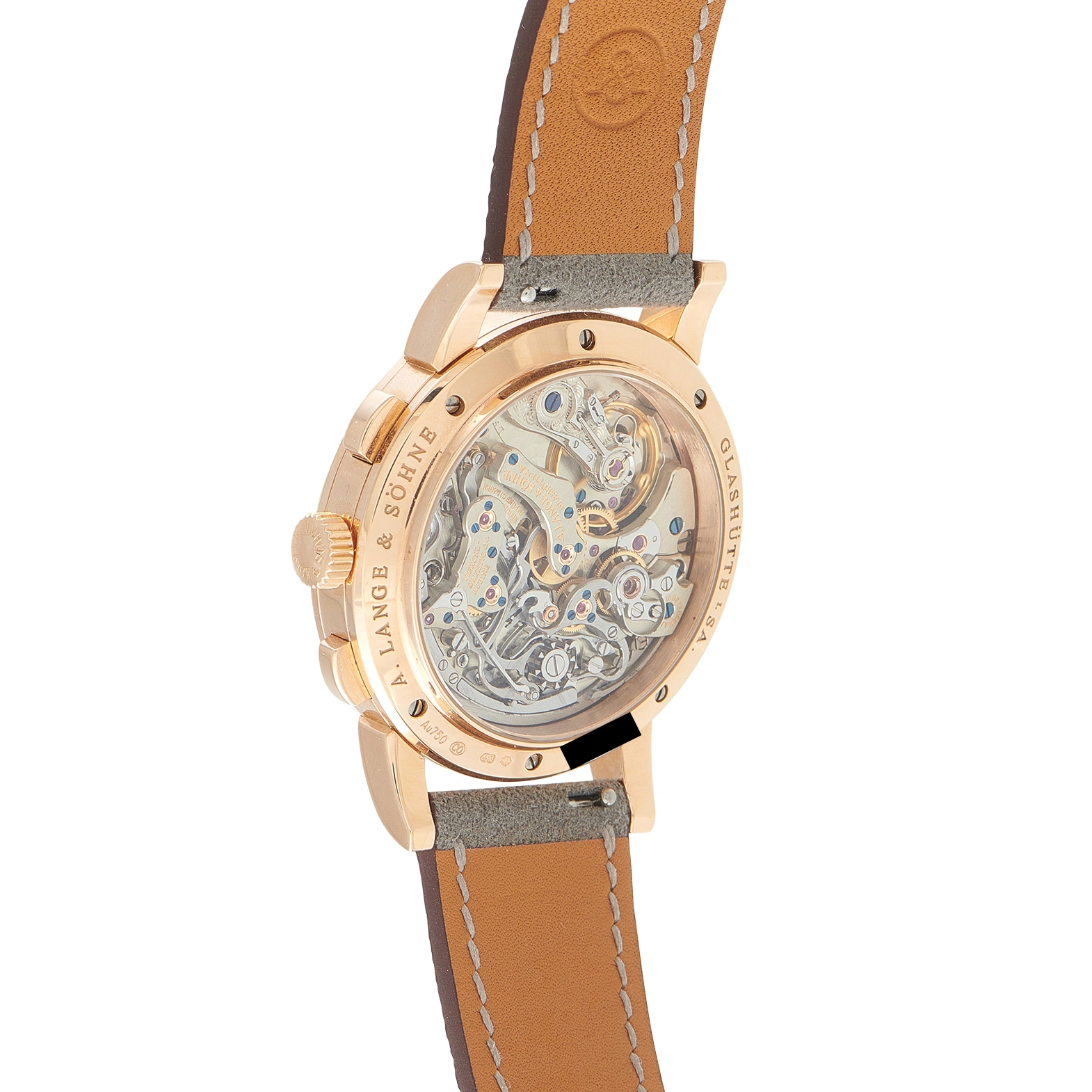 A. Lange & Sohne 1815 Flyback Chronograph Rose Gold Watch 402.032 - Image 3