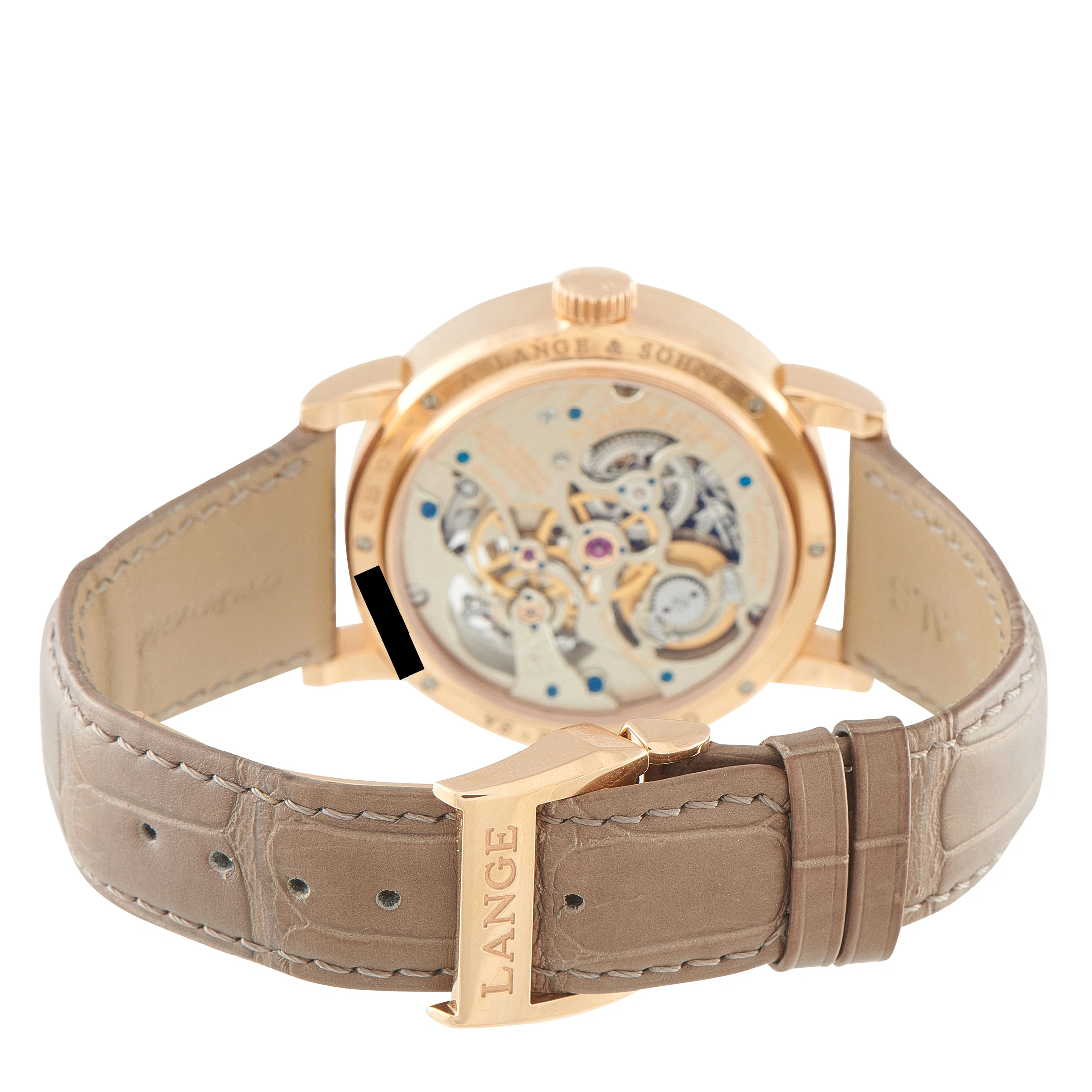A. Lange & Sohne Richard Lange Tourbillon Pour le Mérite Rose Gold Watch 760.032F - Image 4
