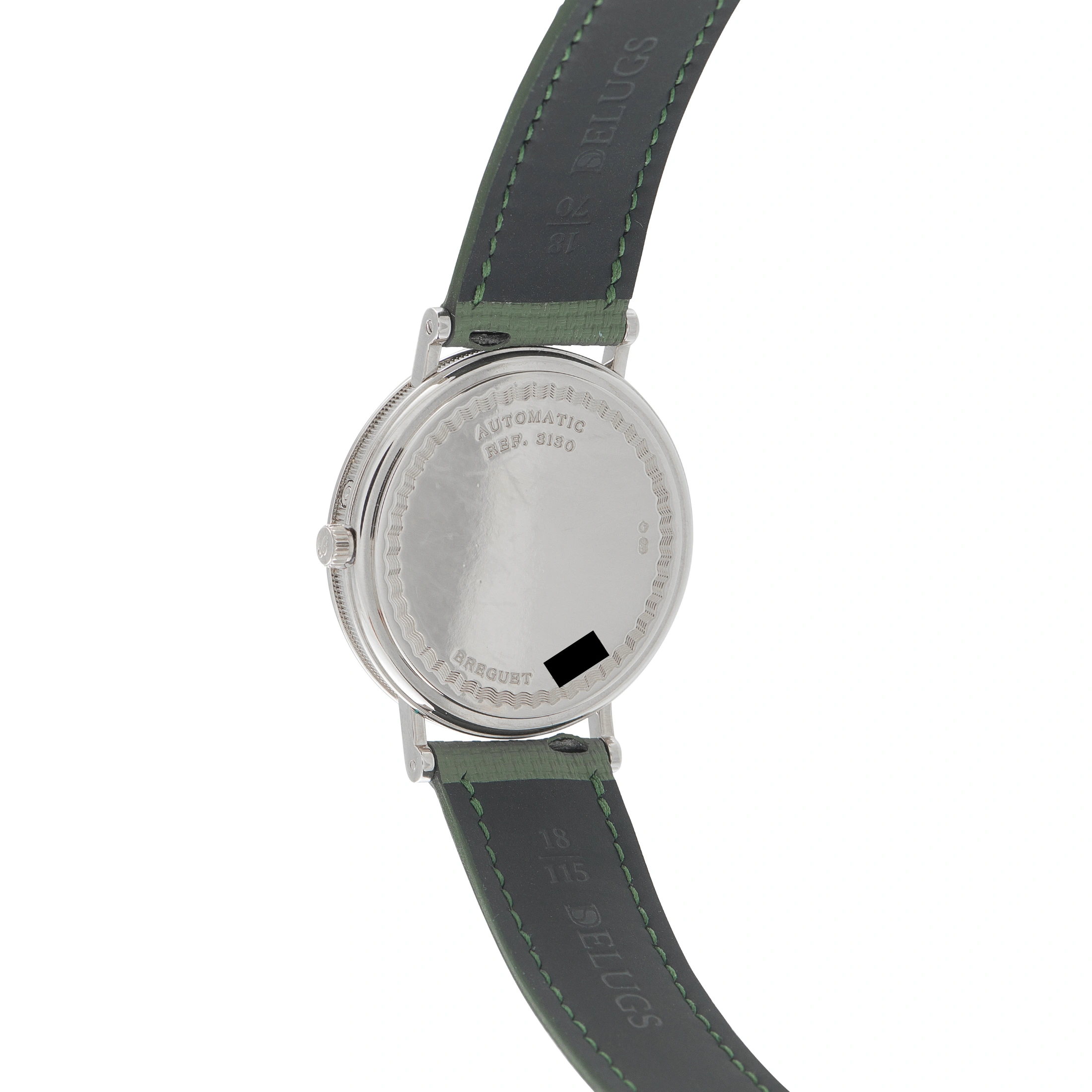 Breguet Classique Moon Phase Power Reserve Retrograde Date Silver Dial White Gold Watch 3130BB/11/BA0 - Image 3