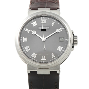 Breguet Marine Slate Grey Dial Titanium Watch 5517TI