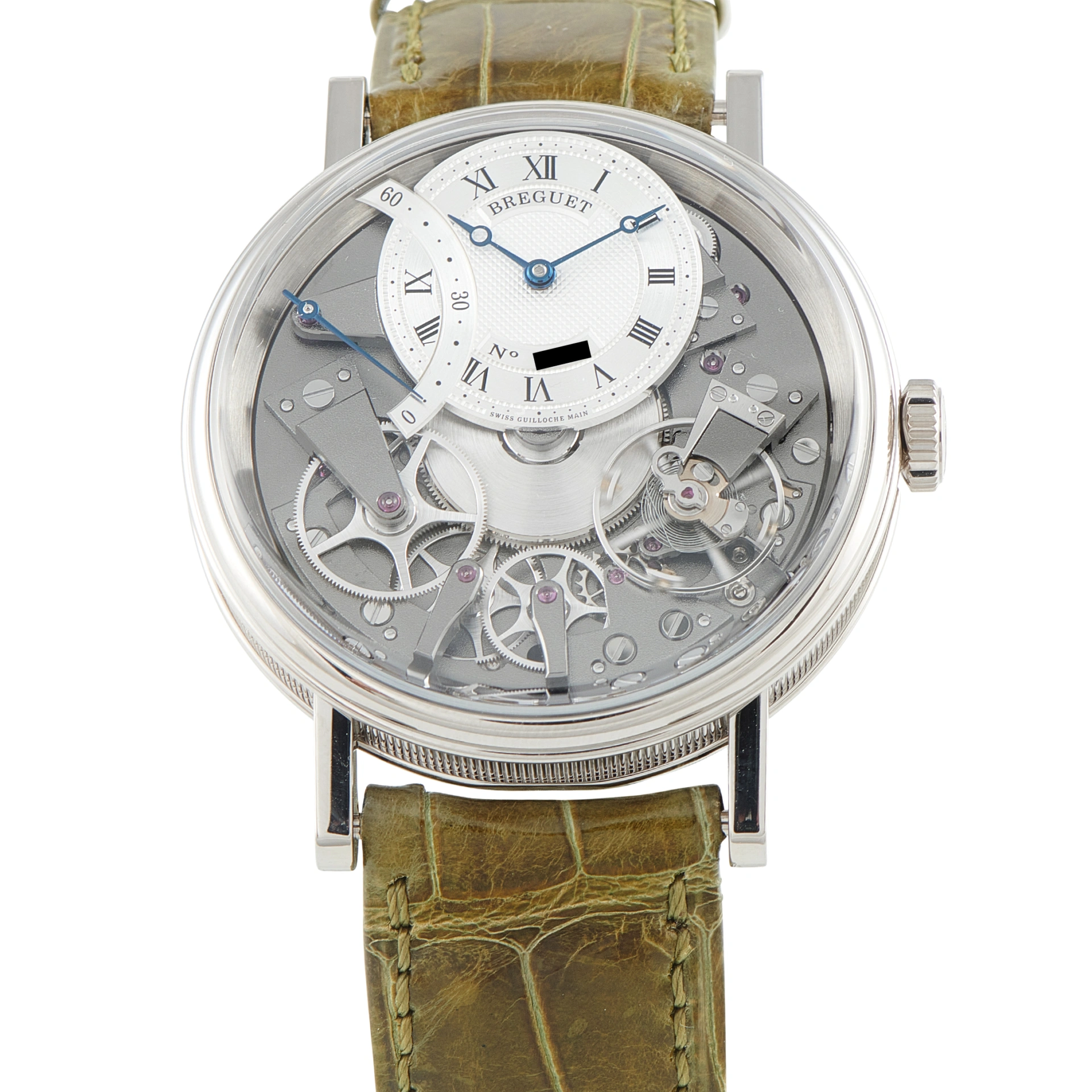 Breguet Tradition Seconde Retrograde White Gold Watch 7097BB/G1/9WU