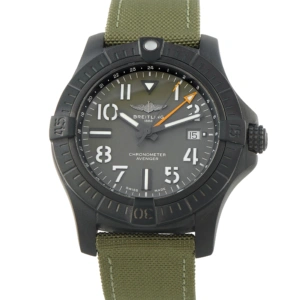 Breitling Avenger Automatic GMT 45 Night Mission Titanium Watch V32395
