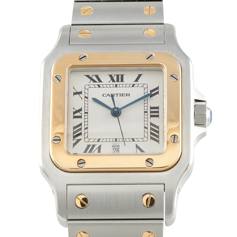 Cartier Santos Galbee Two-Tone Watch W20011C4