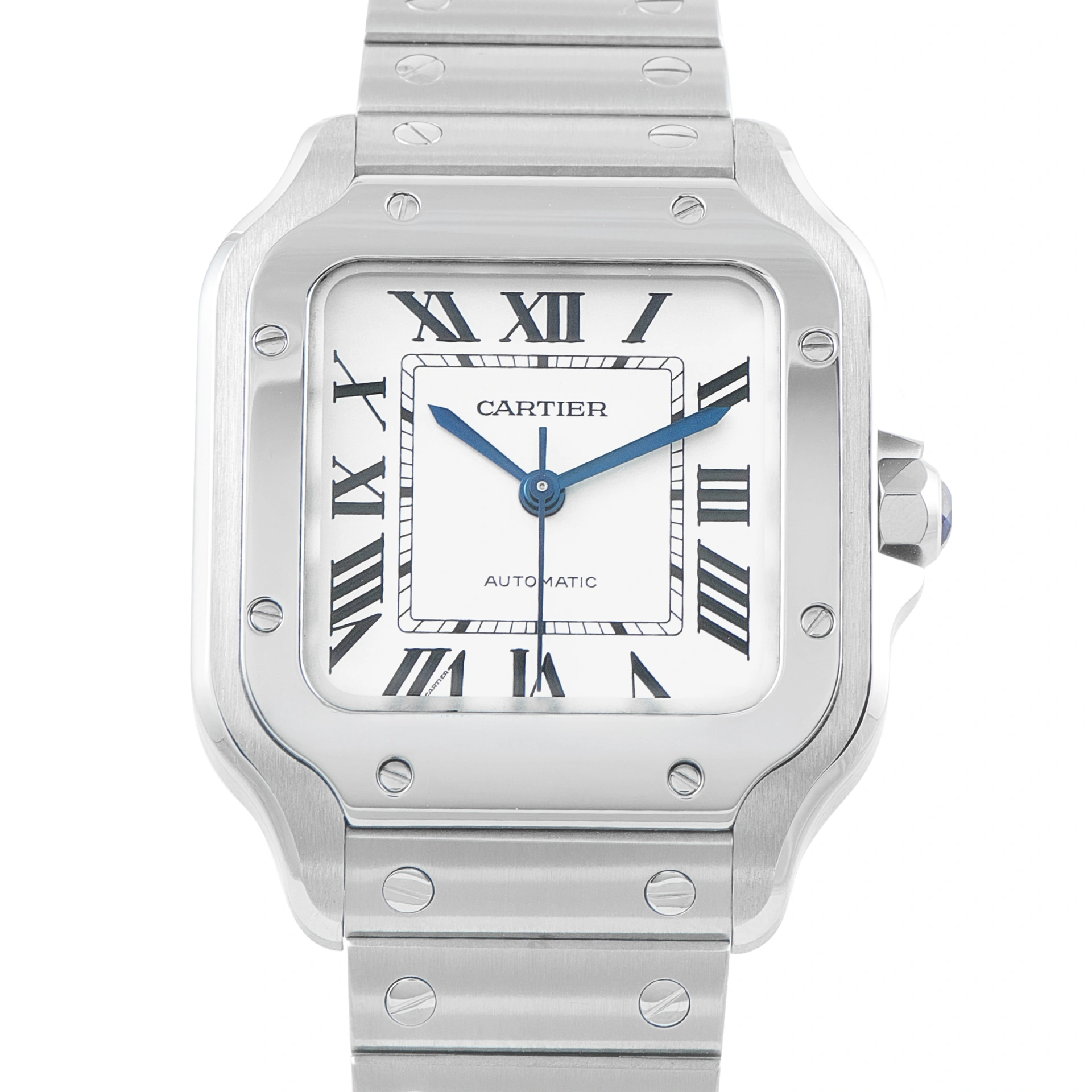Cartier Santos de Cartier Medium Model Steel Watch WSSA0029