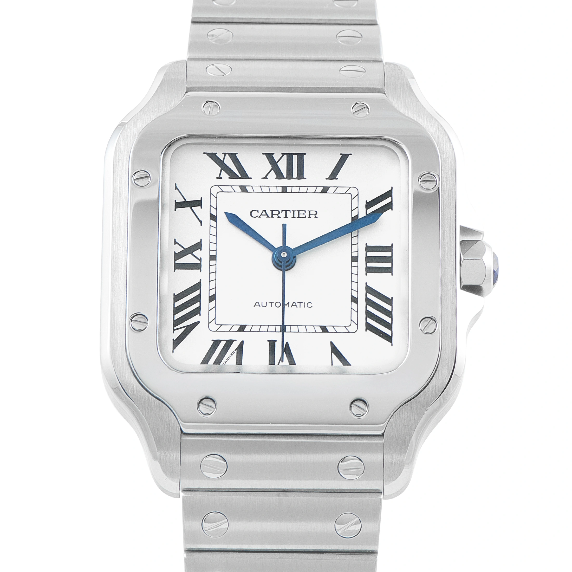 Cartier Santos de Cartier Medium Model Steel Watch WSSA0029