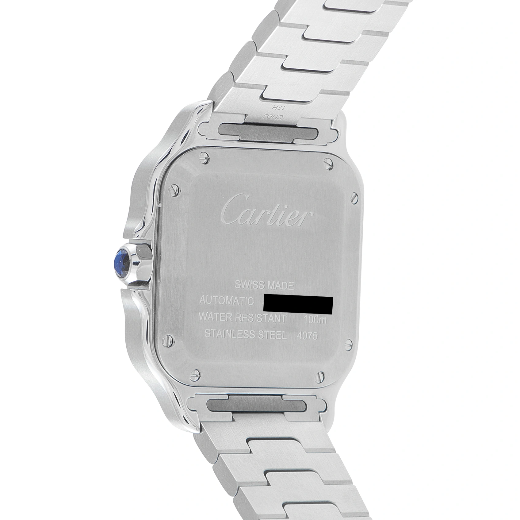 Cartier Santos de Cartier Medium Model Steel Watch WSSA0029 - Image 3