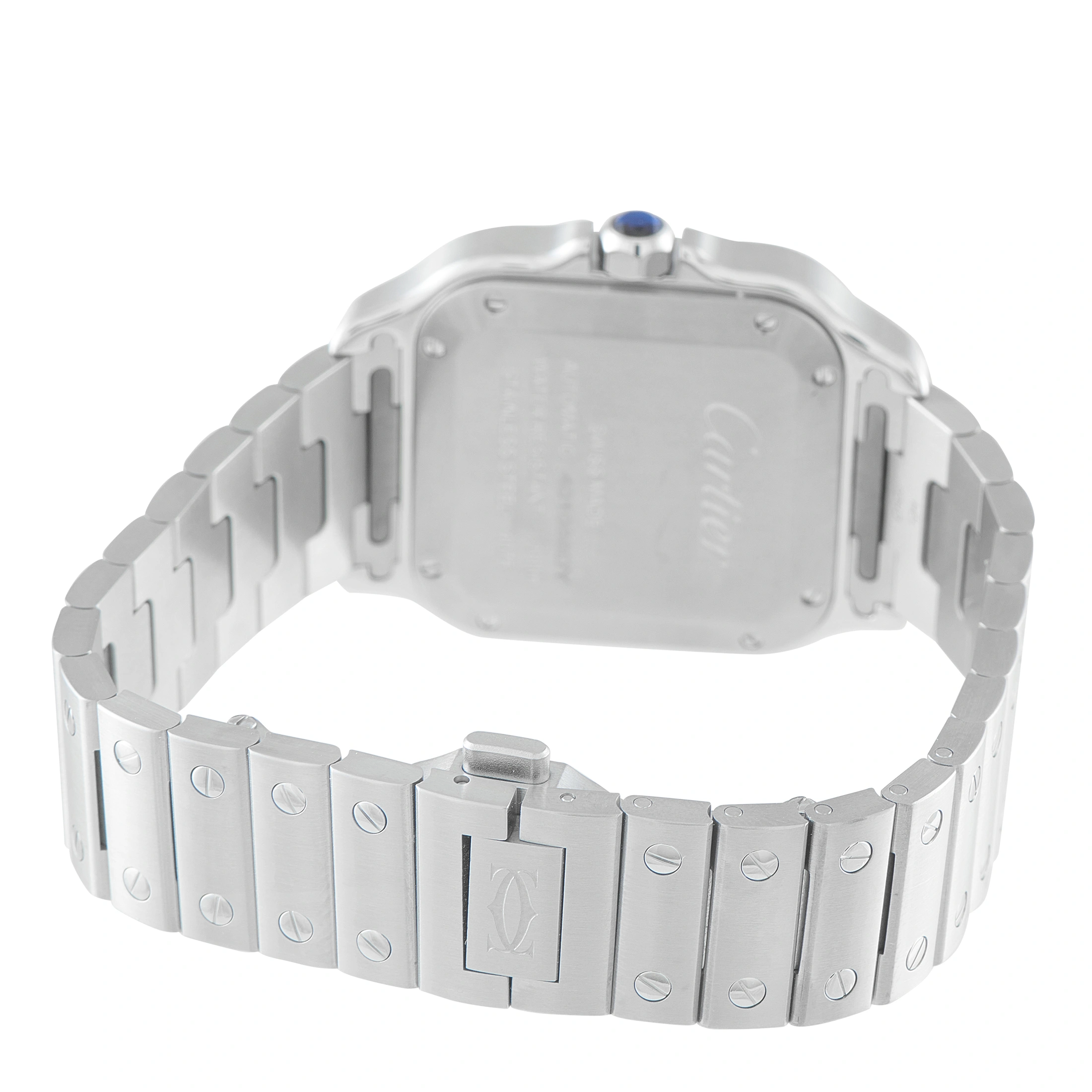 Cartier Santos de Cartier Medium Model Steel Watch WSSA0029 - Image 4