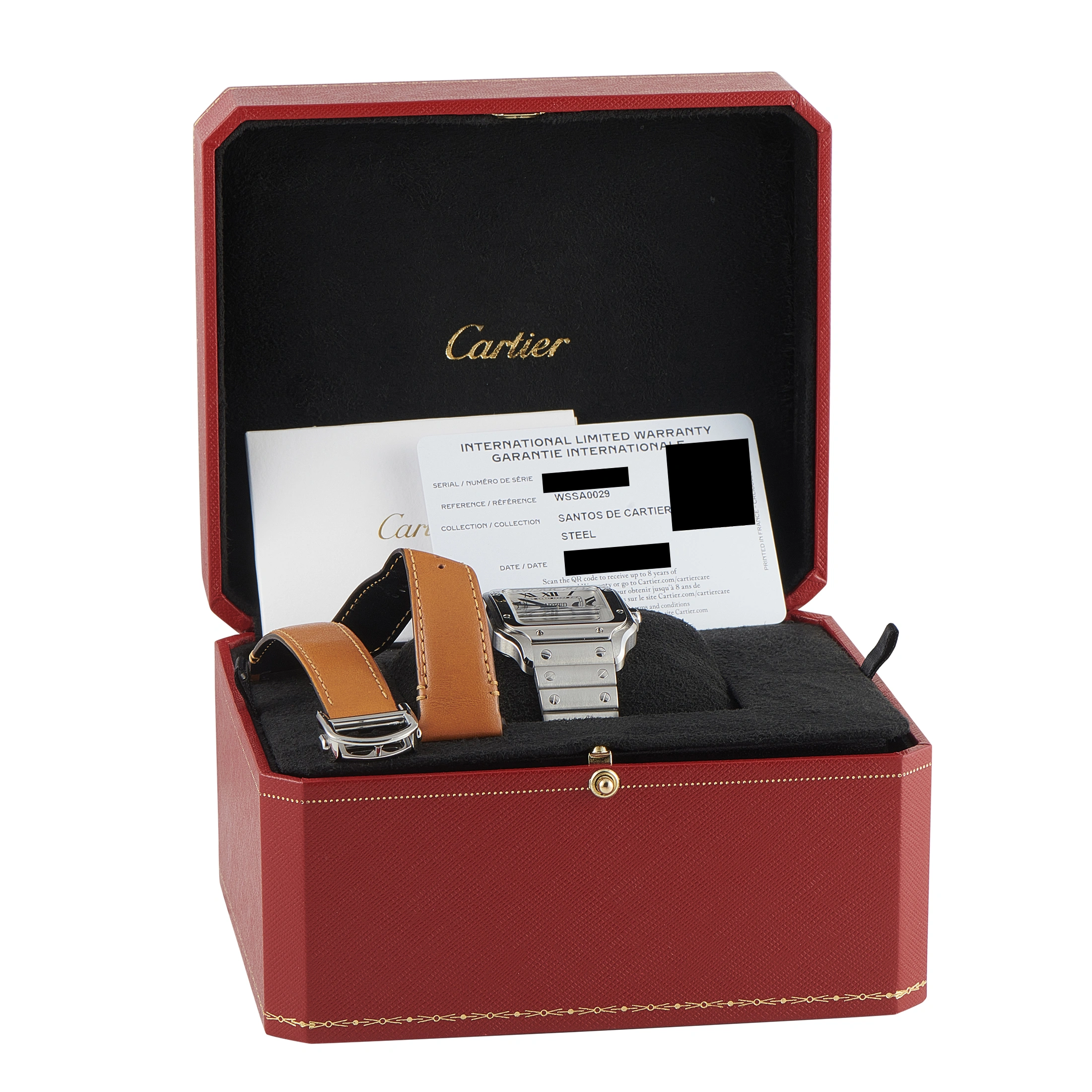 Cartier Santos de Cartier Medium Model Steel Watch WSSA0029 - Image 5