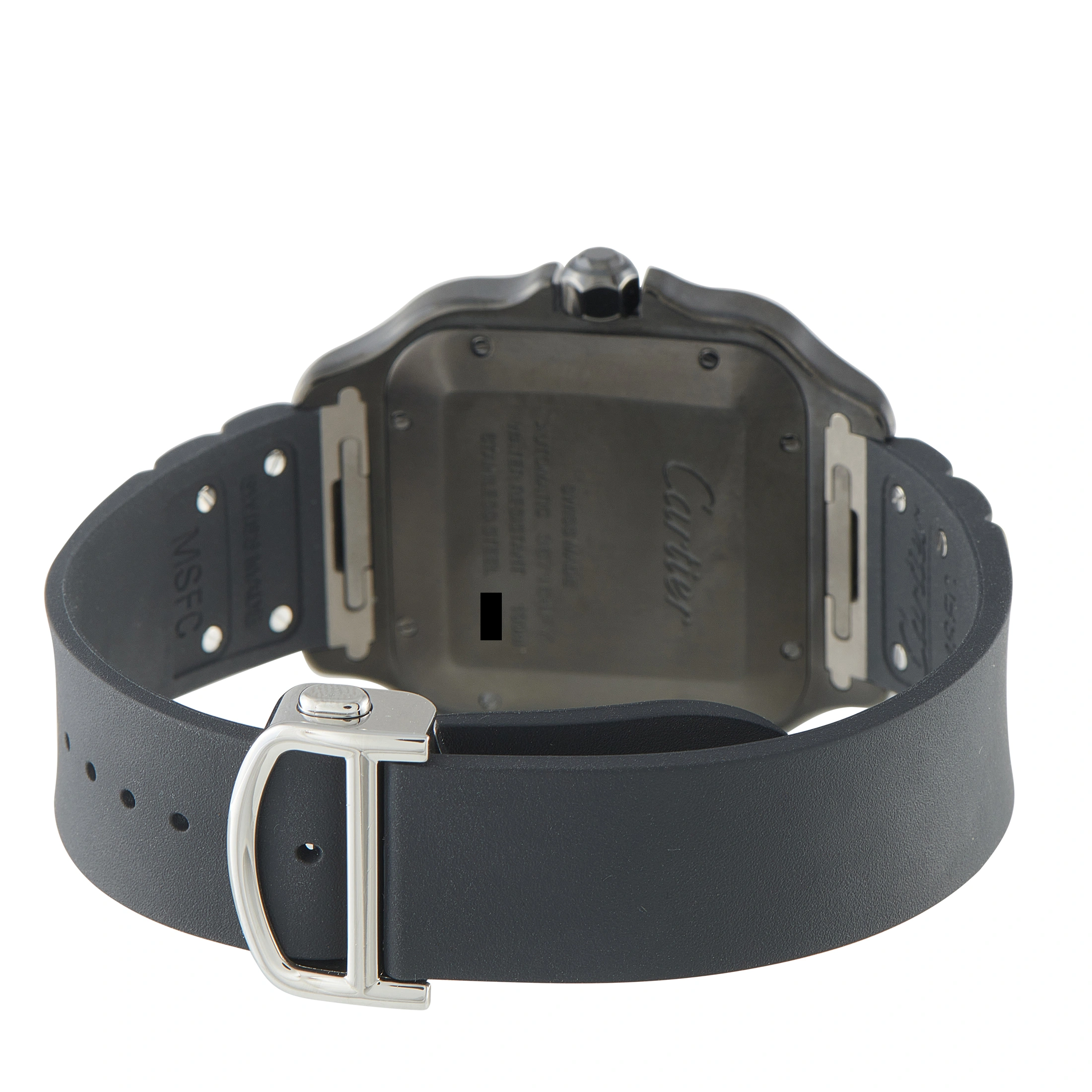 Cartier Santos DLC-Coated Steel Watch WSSA0039 - Image 4