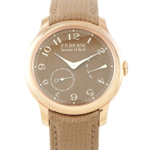 F.P. Journe Chronomètre Souverain Brown Dial Rose Gold Watch CS