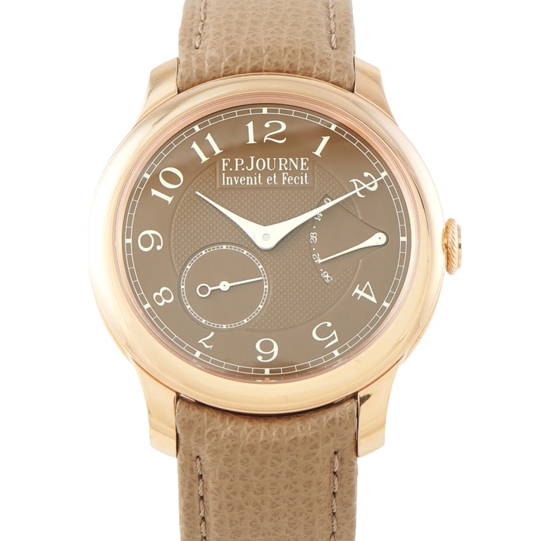 F.P. Journe Chronomètre Souverain Brown Dial Rose Gold Watch CS