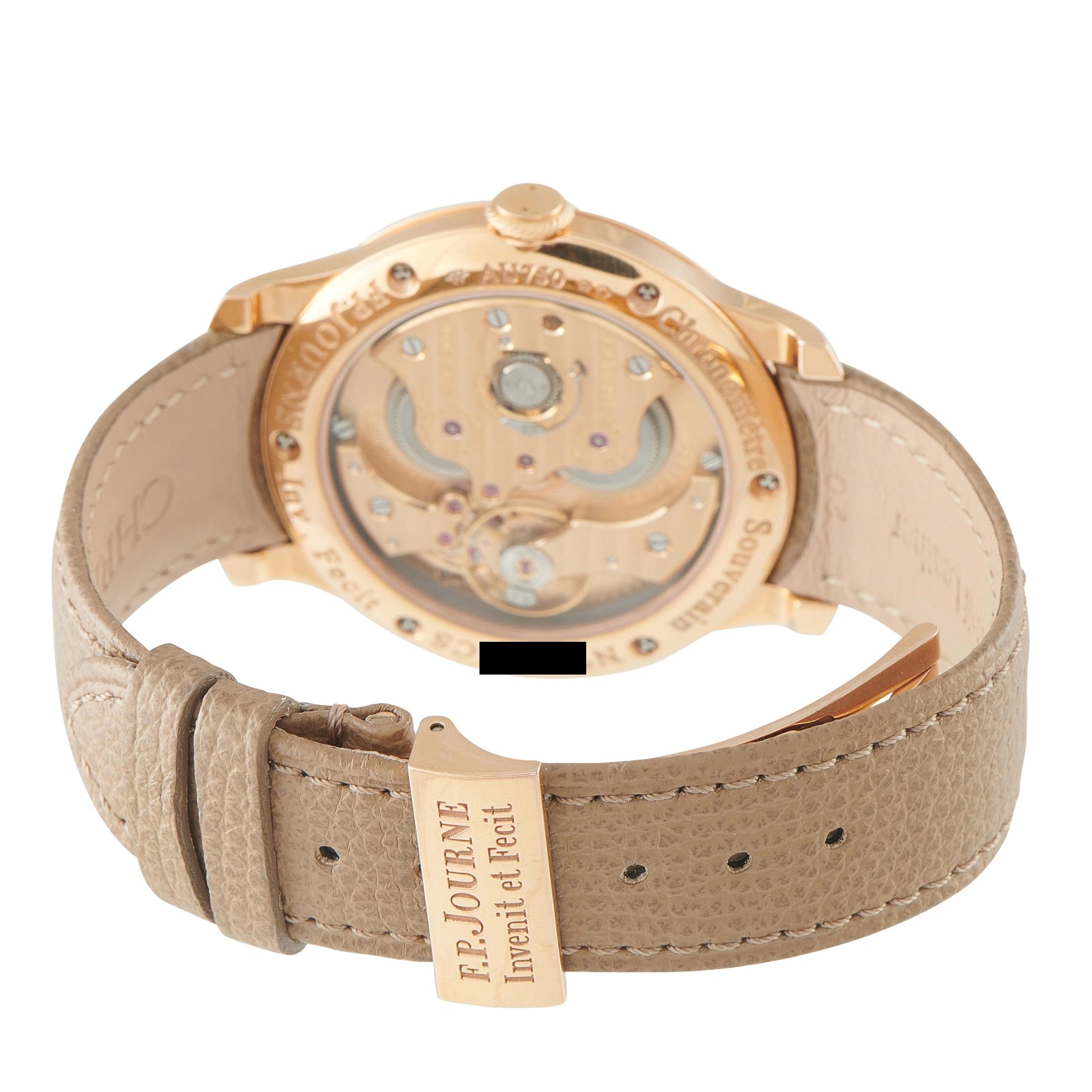 F.P. Journe Chronomètre Souverain Brown Dial Rose Gold Watch CS - Image 4