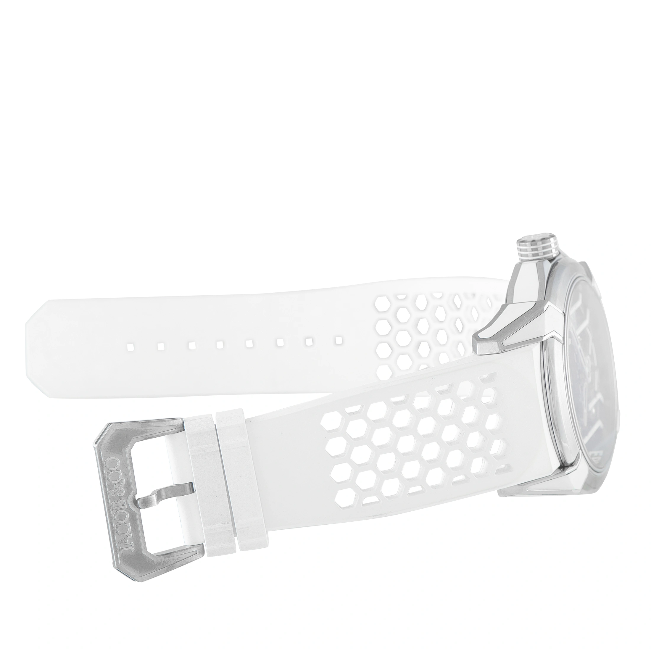 Jacob & Co Jacob & Co Epic X Skeleton White Watch 550.100.20516 550.100.2 0516 - Image 4