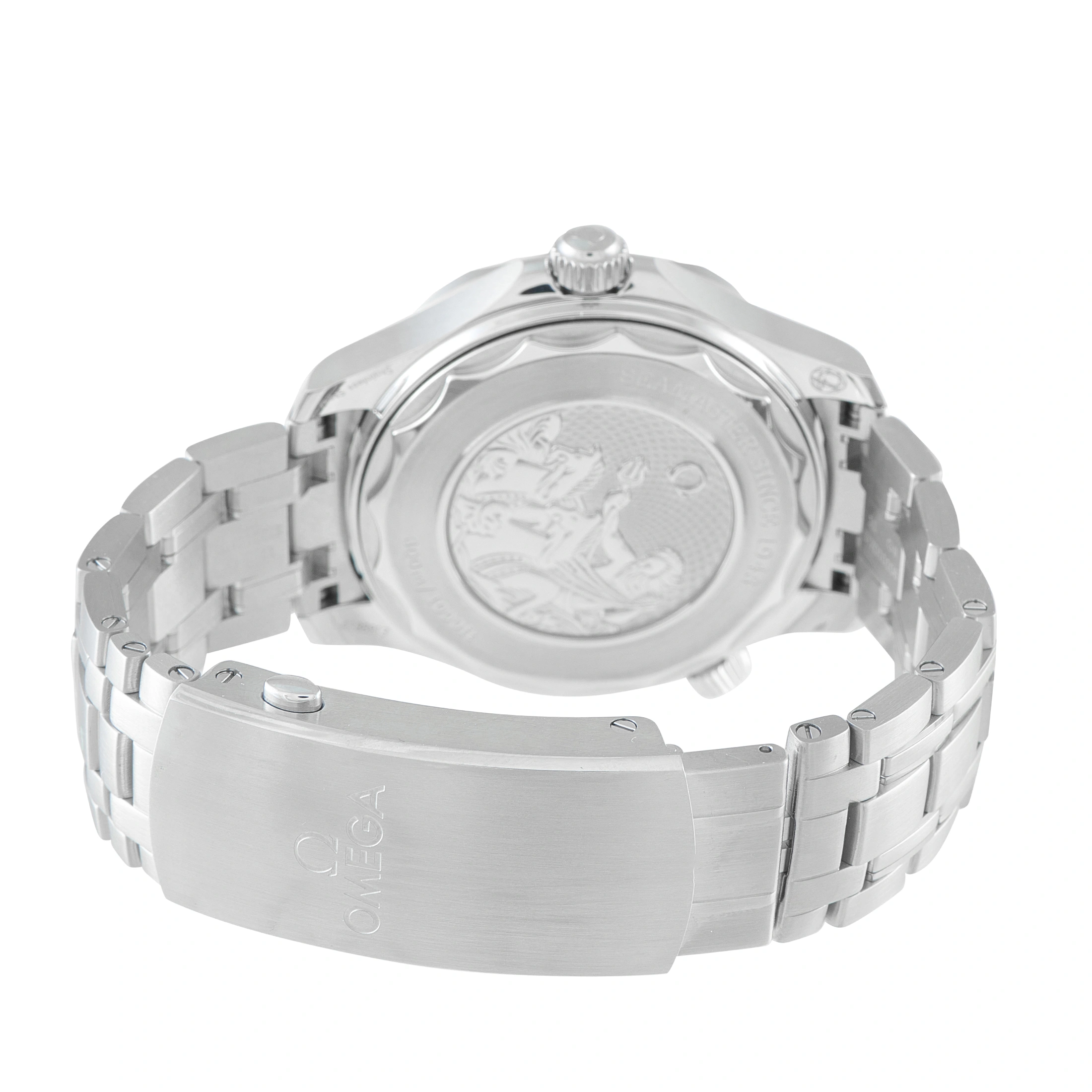 Omega Summer Blue Seamaster Diver 300M Steel Watch 210.30.42.20.03.003 - Image 4