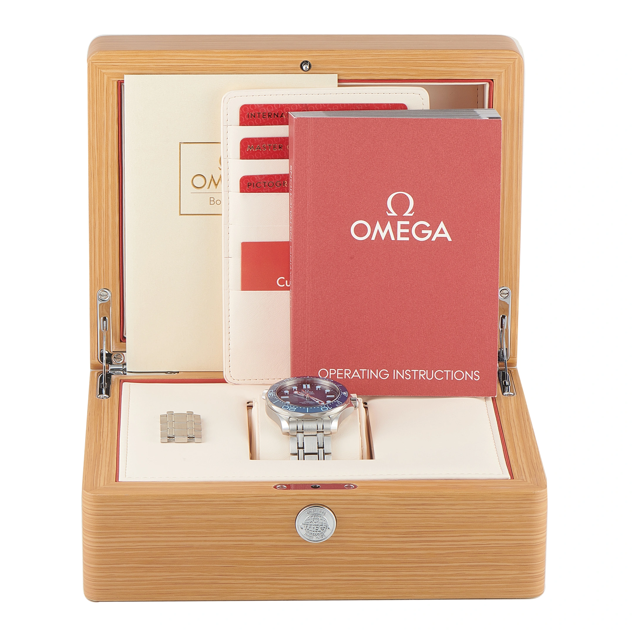Omega Summer Blue Seamaster Diver 300M Steel Watch 210.30.42.20.03.003 - Image 5