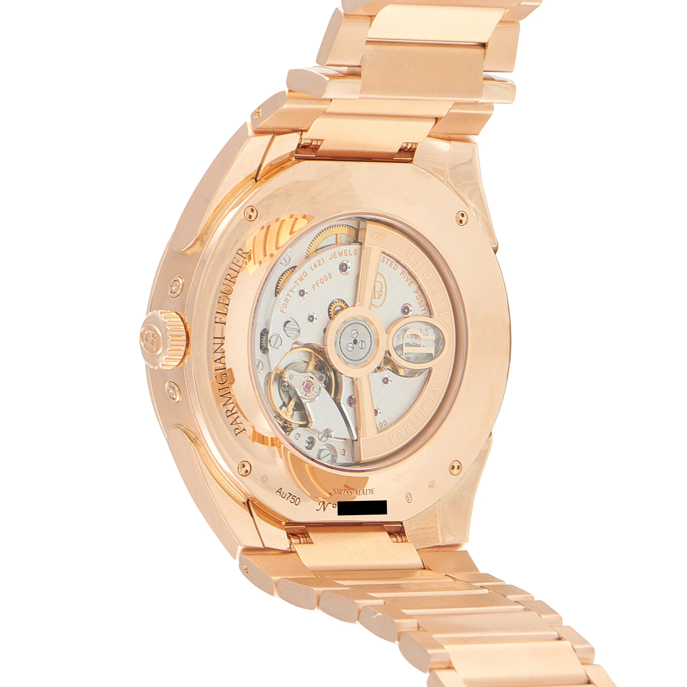 Parmigiani Fleurier Tonda PF Xiali Chinese Calendar Red Dial Rose Gold Watch PFH982-2022501 - Image 3